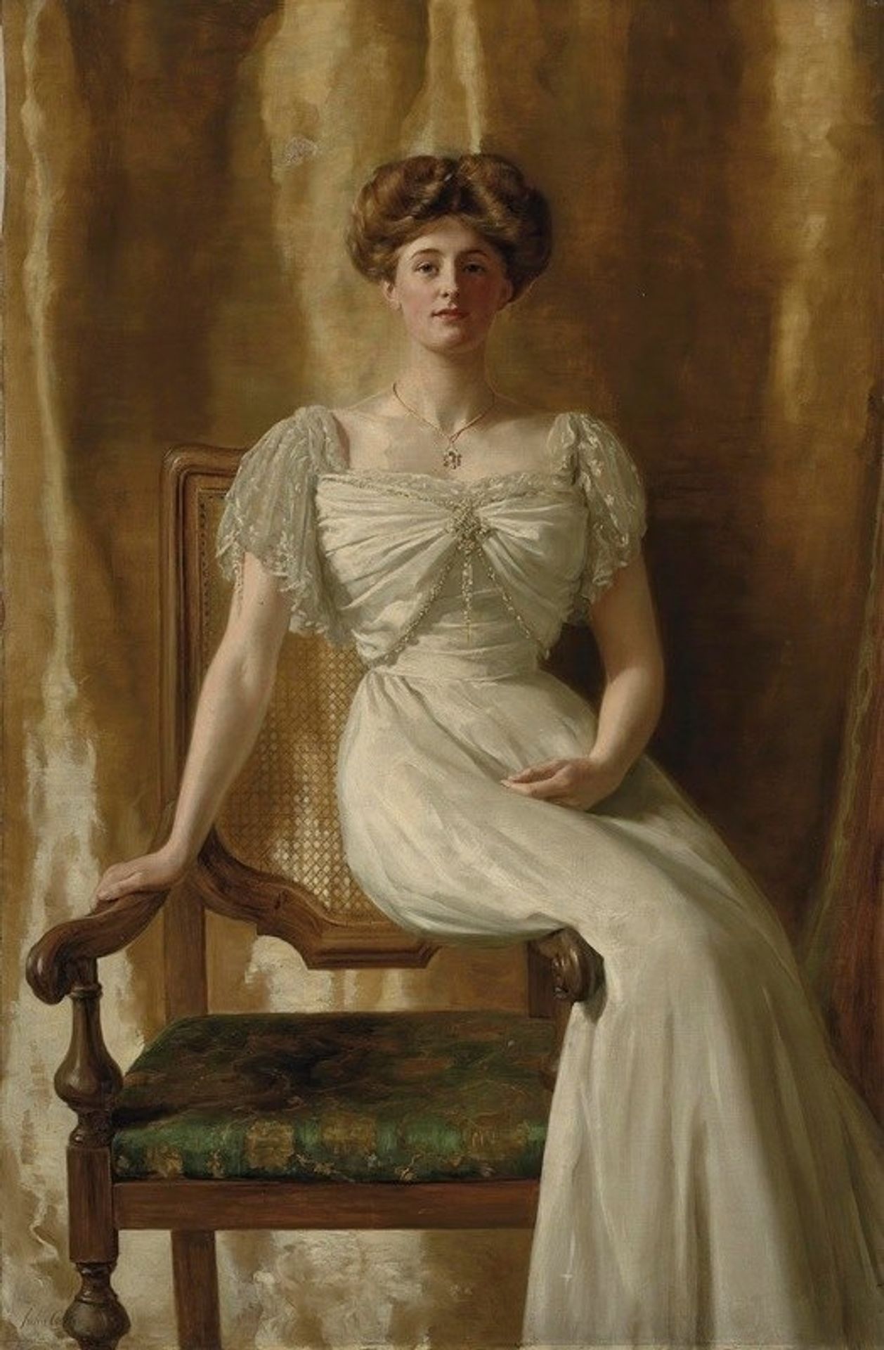 Portrait of The Hon. Mrs Harold Ritchie by John Collier