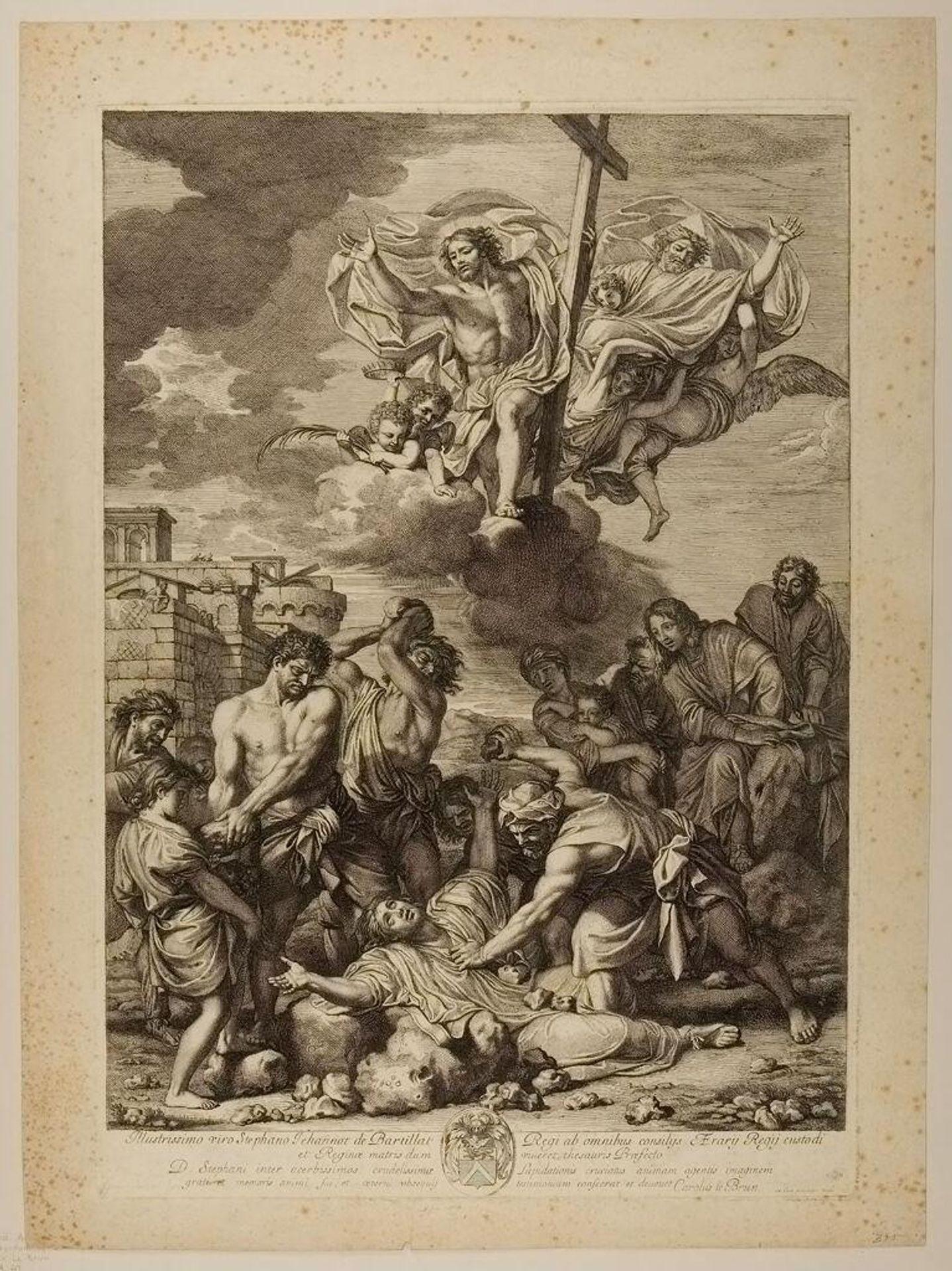 Martyrdom of Saint Stephen by GÃ©rard Audran
