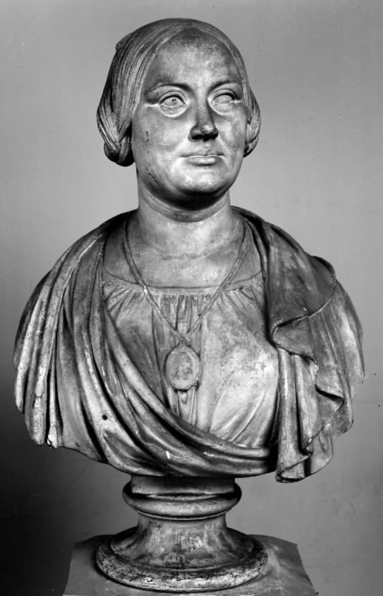 Grevinde Louise Danner, f. Rasmussen by H.W. Bissen