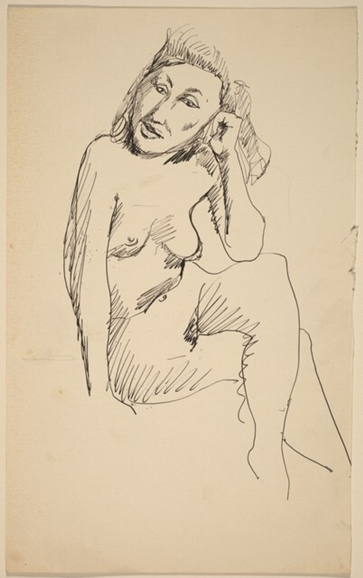 Seated Female Nude by Mark Rothko