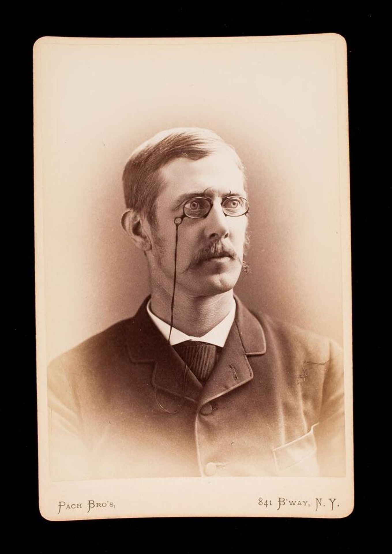 James Lawrence Laughlin (1850-1933) by Pach Brothers