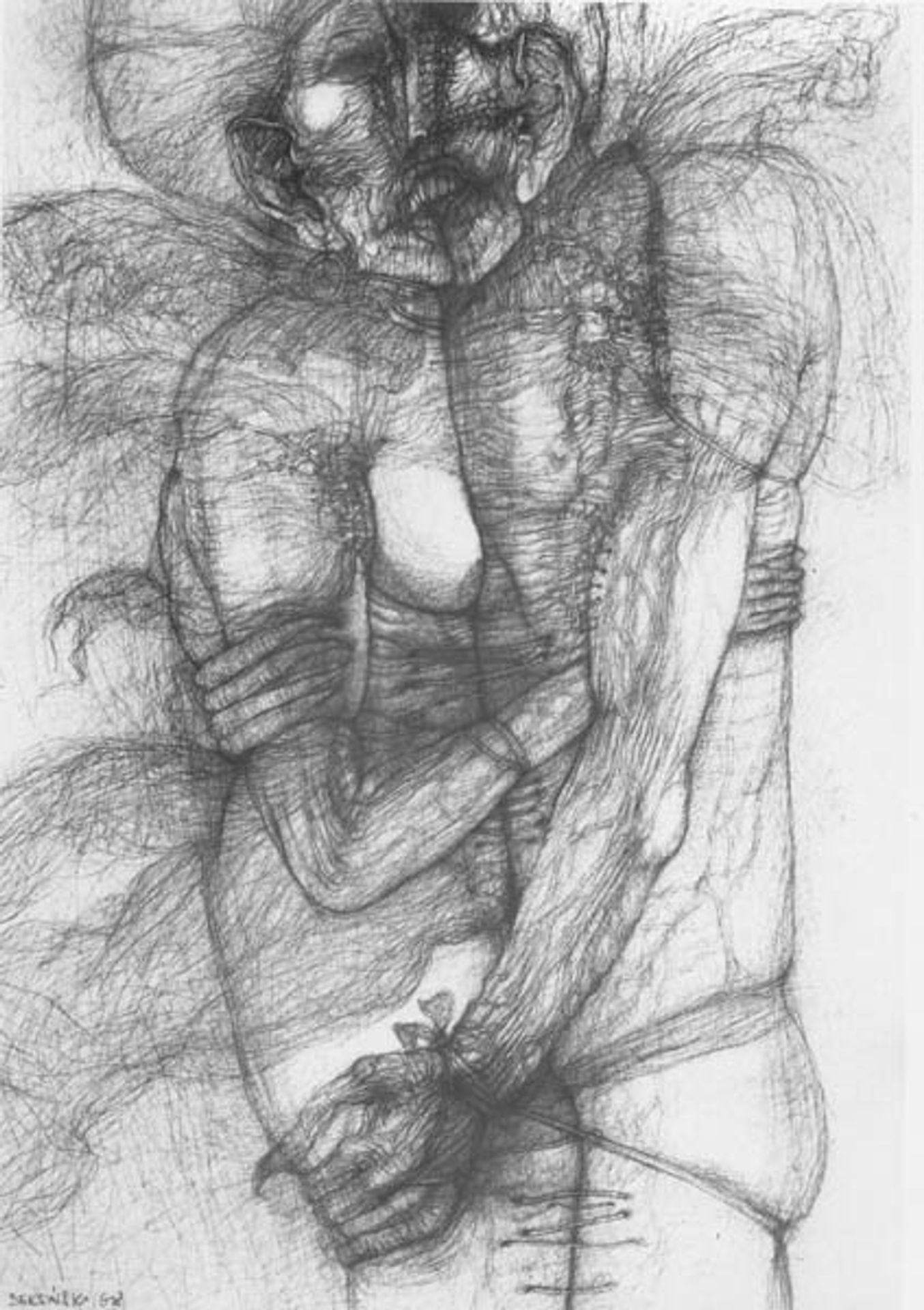 Untitled by Zdzislaw Beksinski