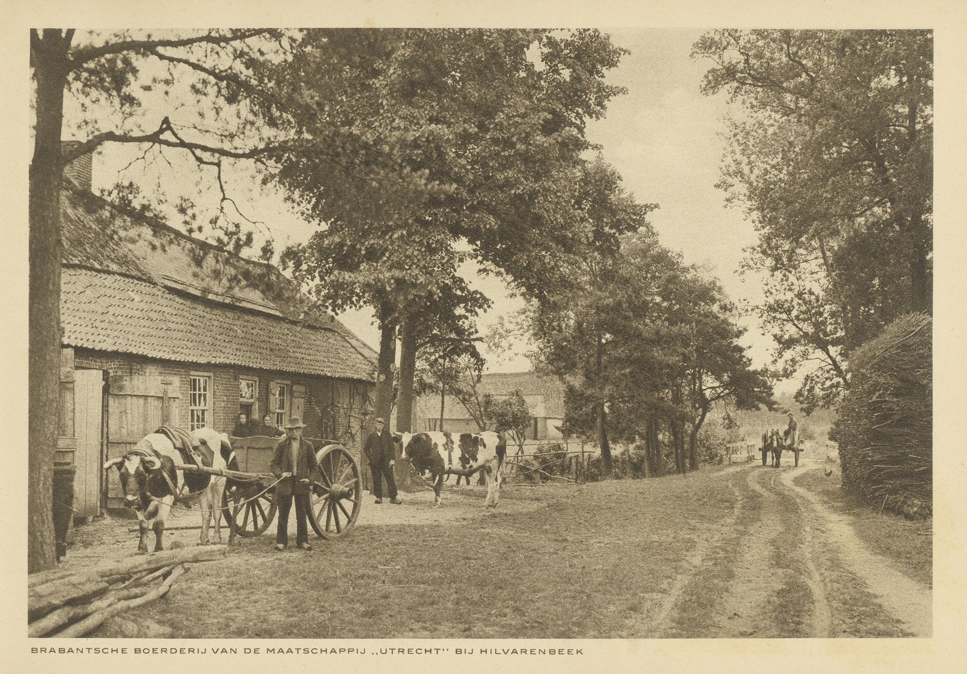 Boerderij op landgoed De Utrecht bij Esbeek, Noord-Brabant by Anonymous