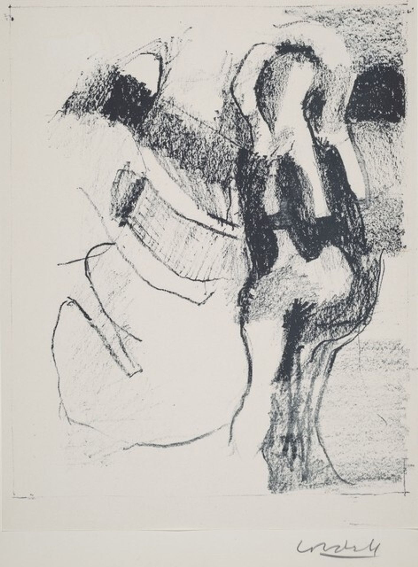 Untitled (Abstraction) by Frank Lobdell