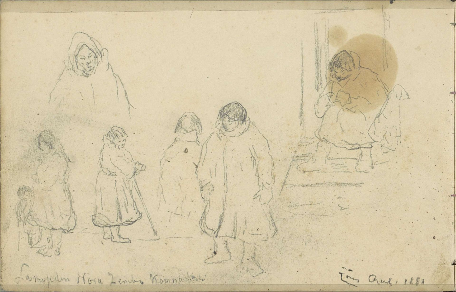 Samojeden te Malye Karmakuly, Nova Zembla by Louis Apol