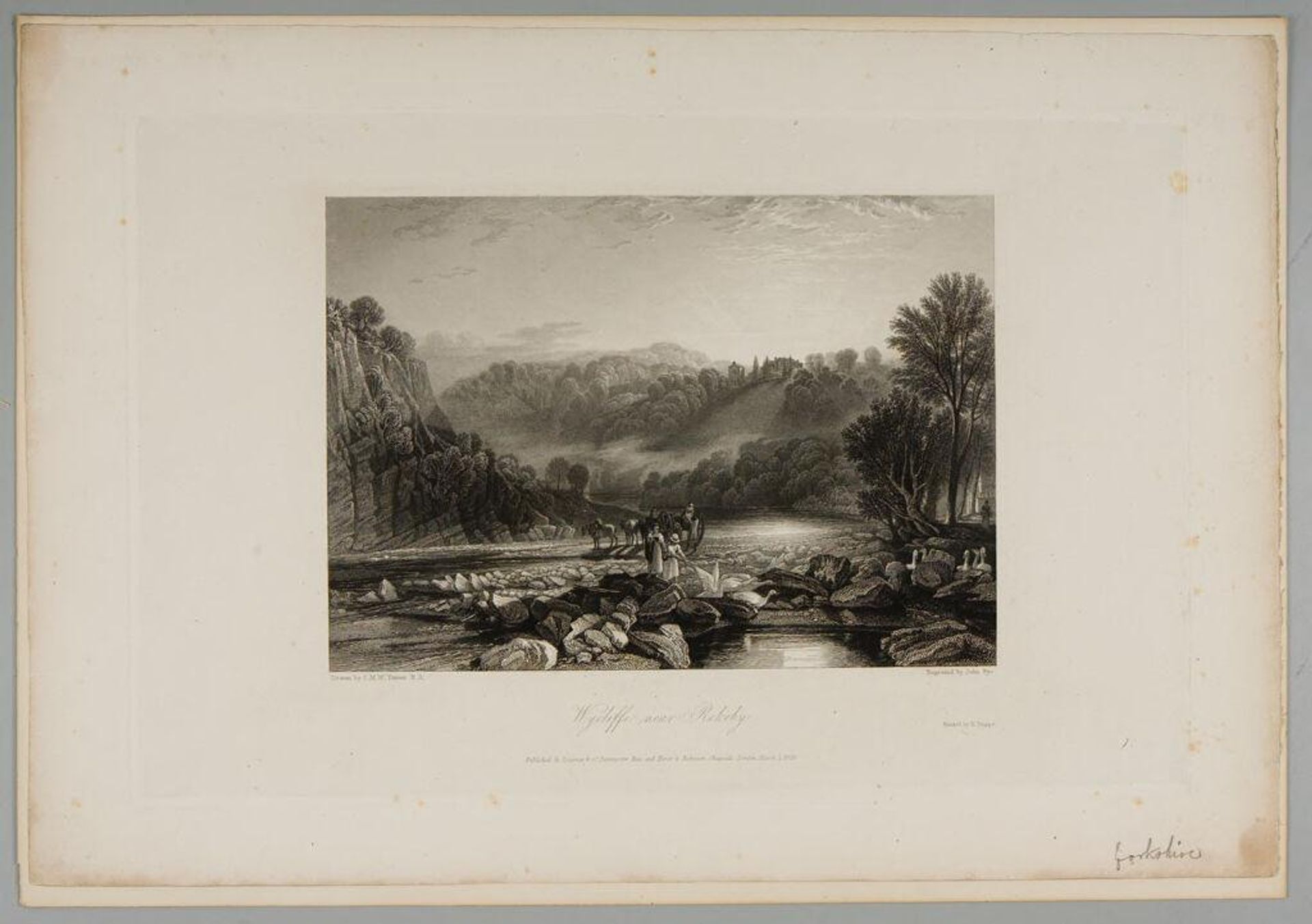 Wycliffe near Rokeby by John Pye, the Younger