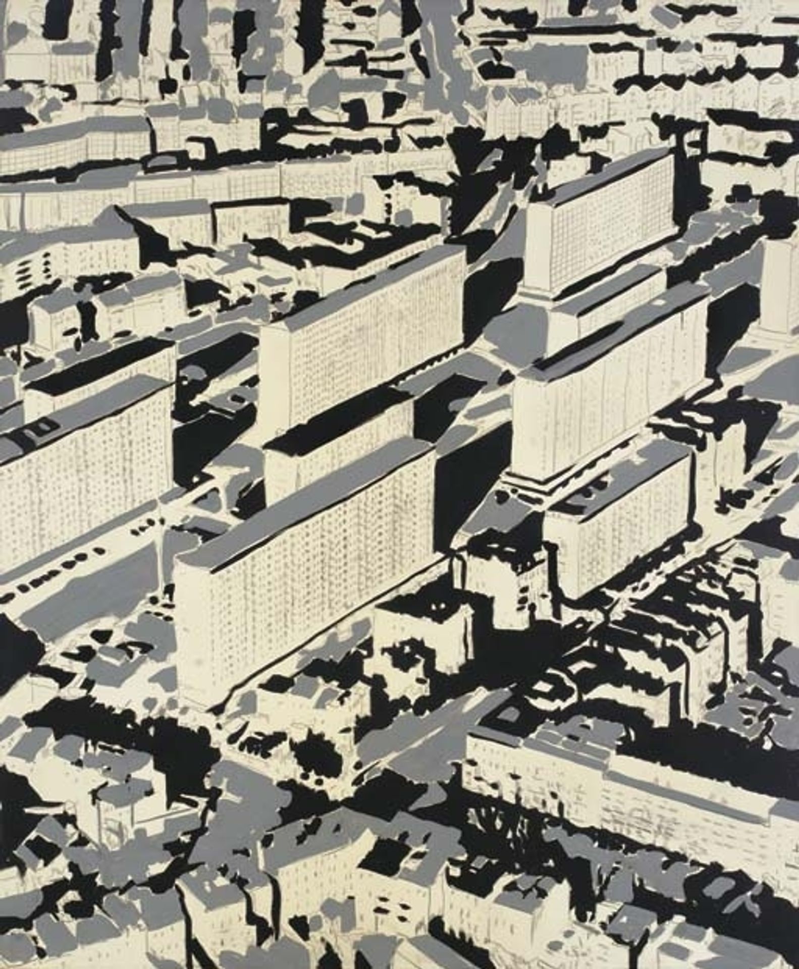 Townscape Ha by Gerhard Richter
