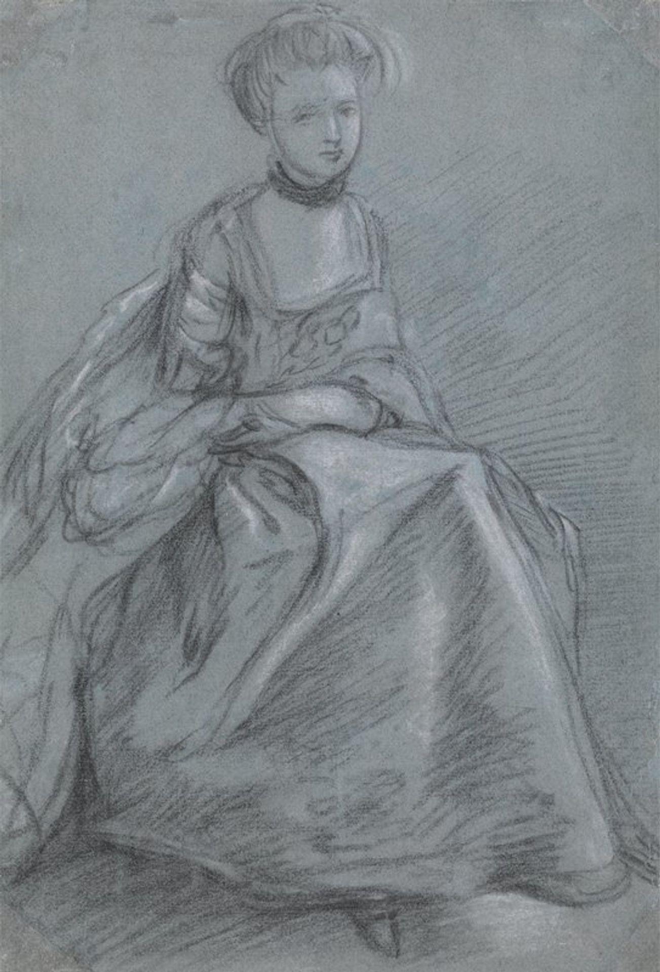A Woman Seated by Thomas Gainsborough