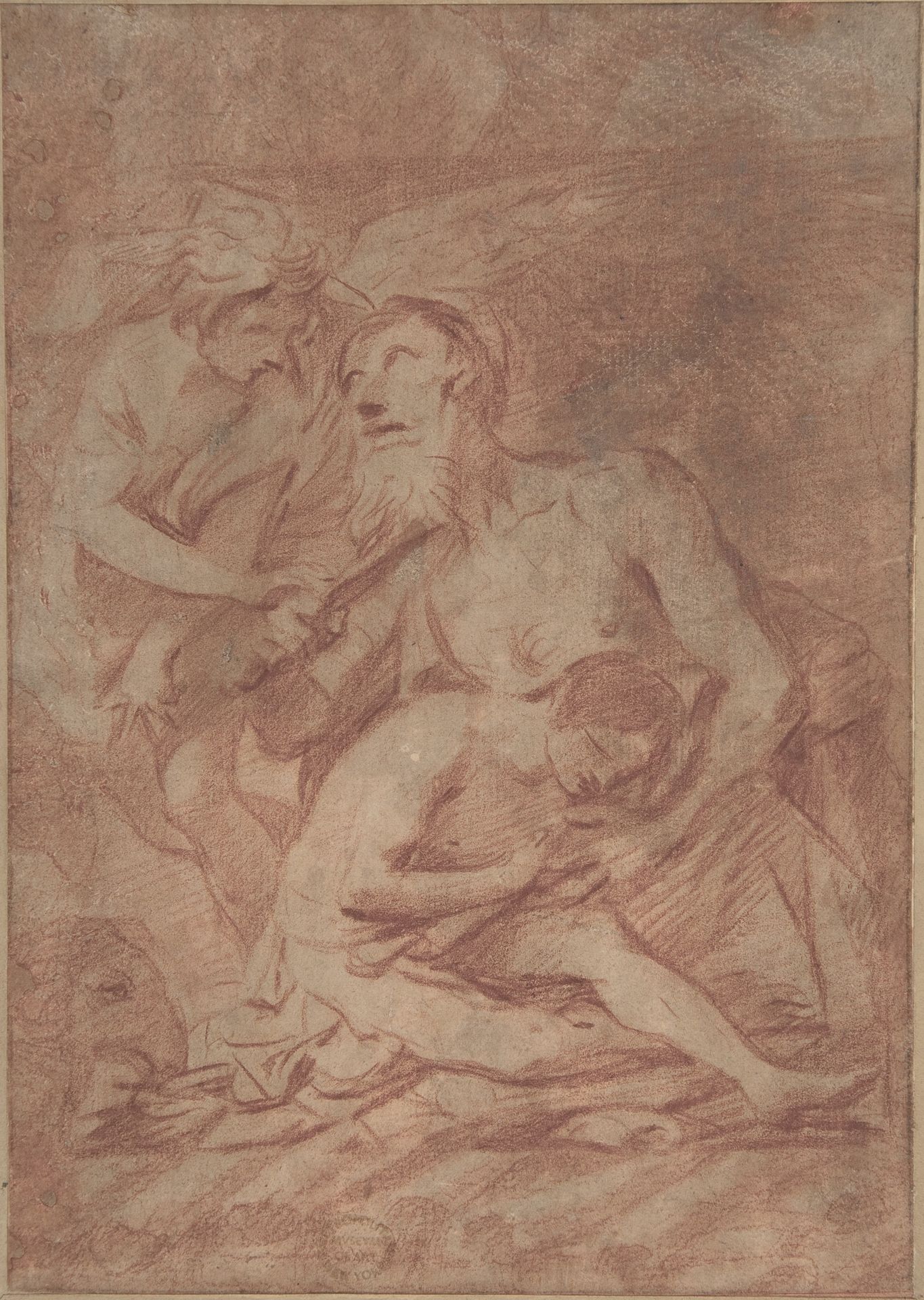 Sacrifice of Isaac by Anonymous