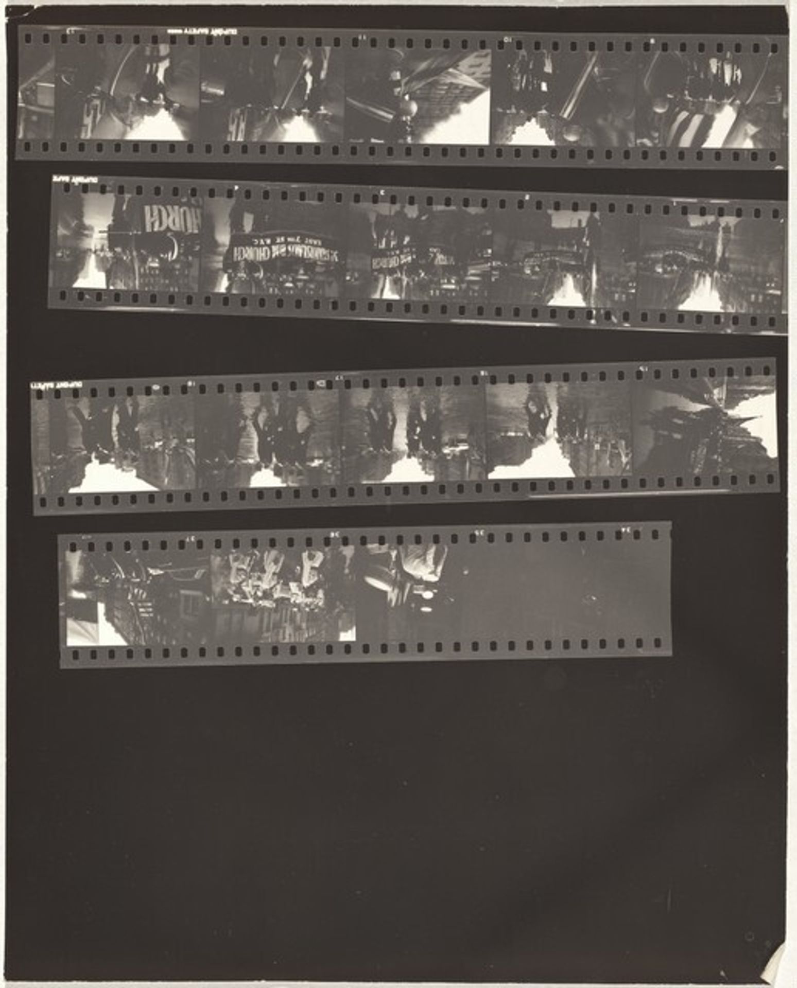 Church parade--New York City no number by Robert Frank