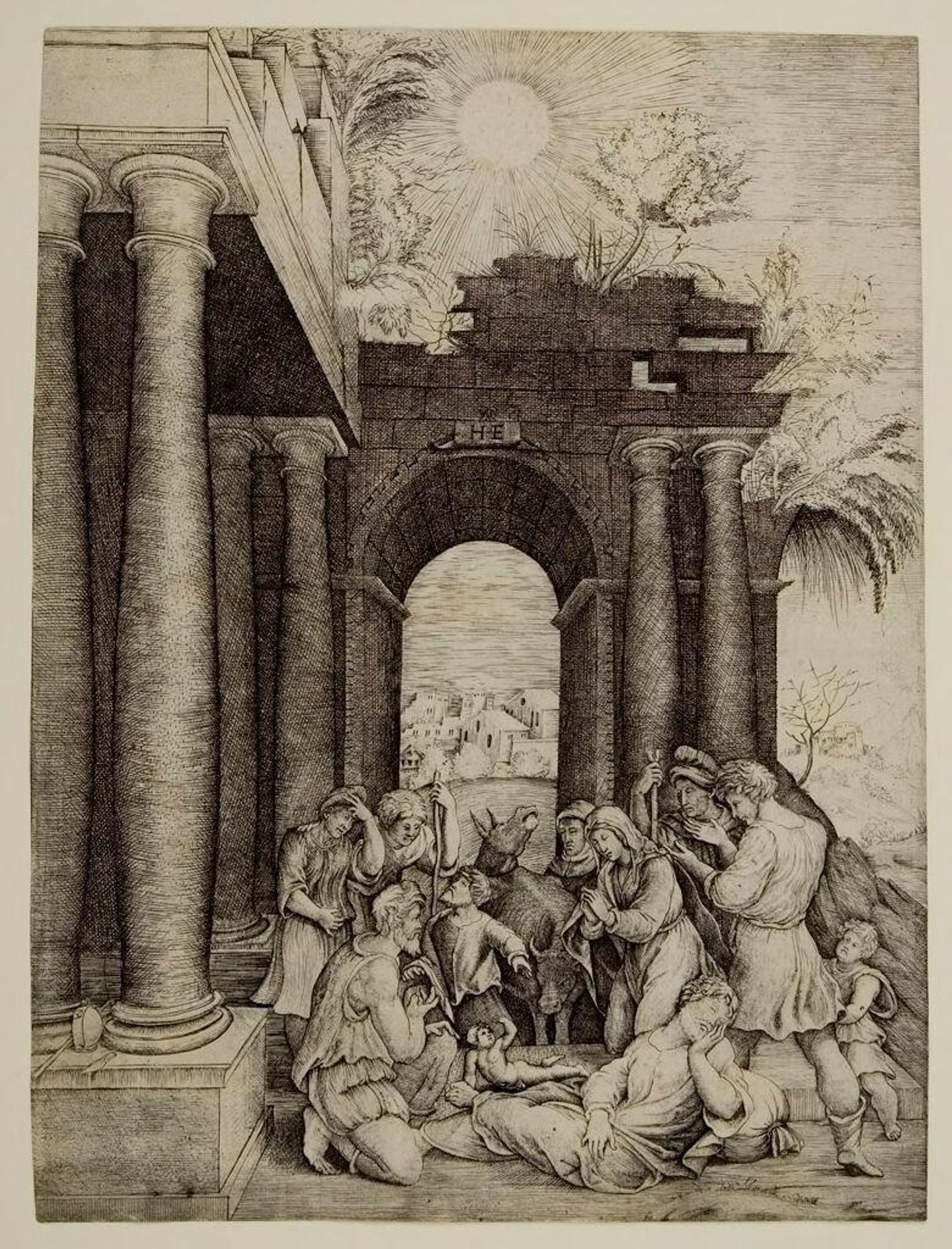 The Adoration of the Shepherds by Anonymous