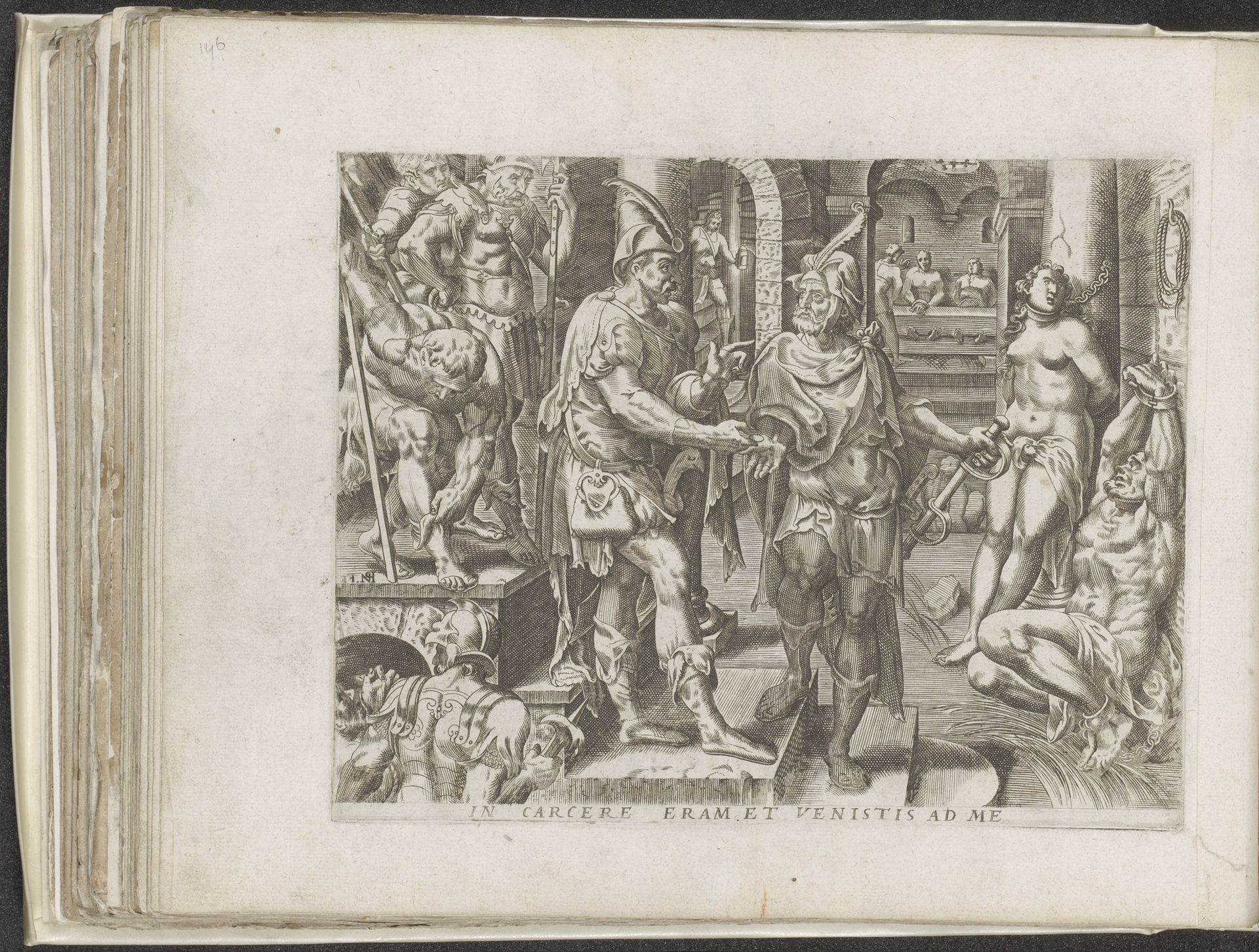 Bezoeken van de gevangenen by Pieter Nagel