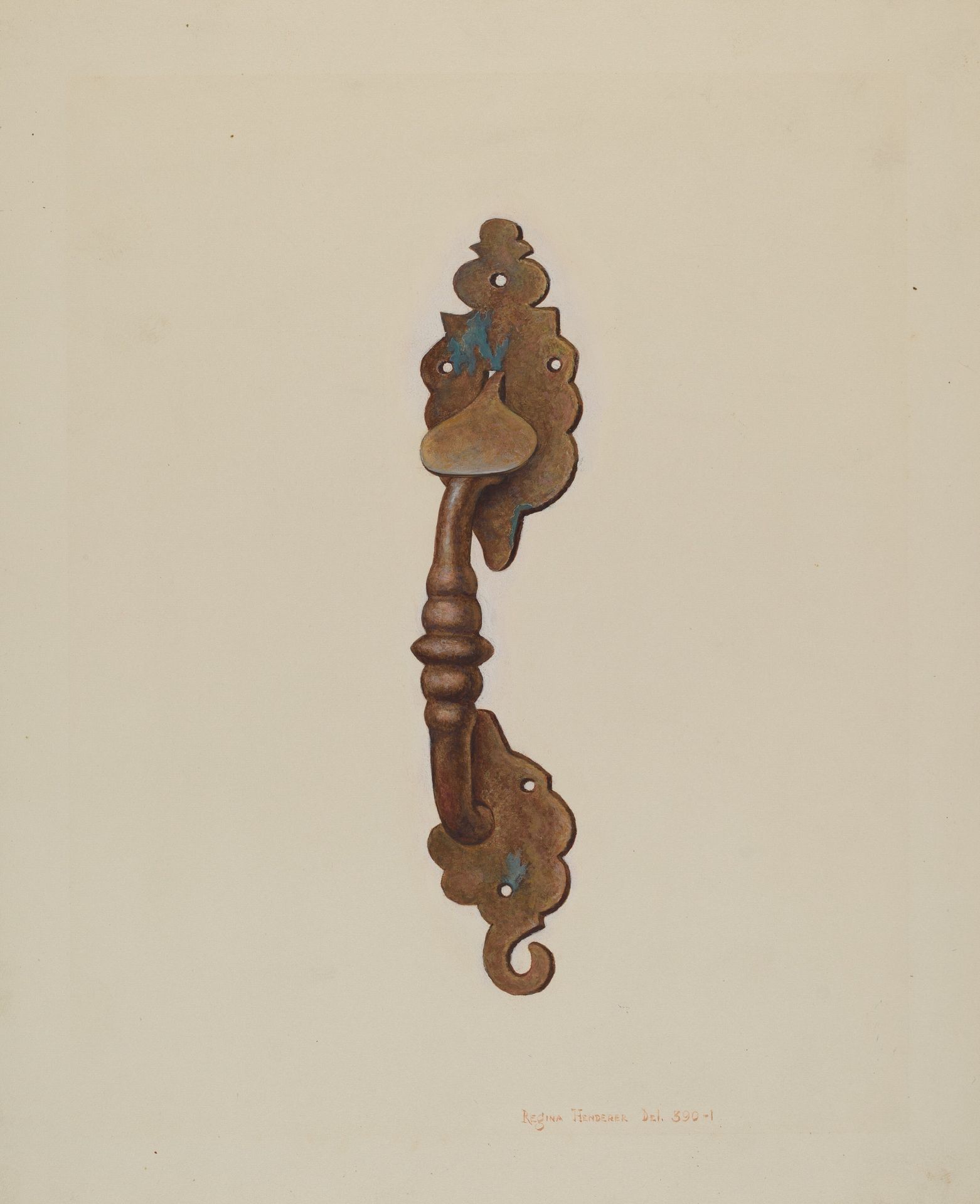Suffolk Latch by Regina Henderer
