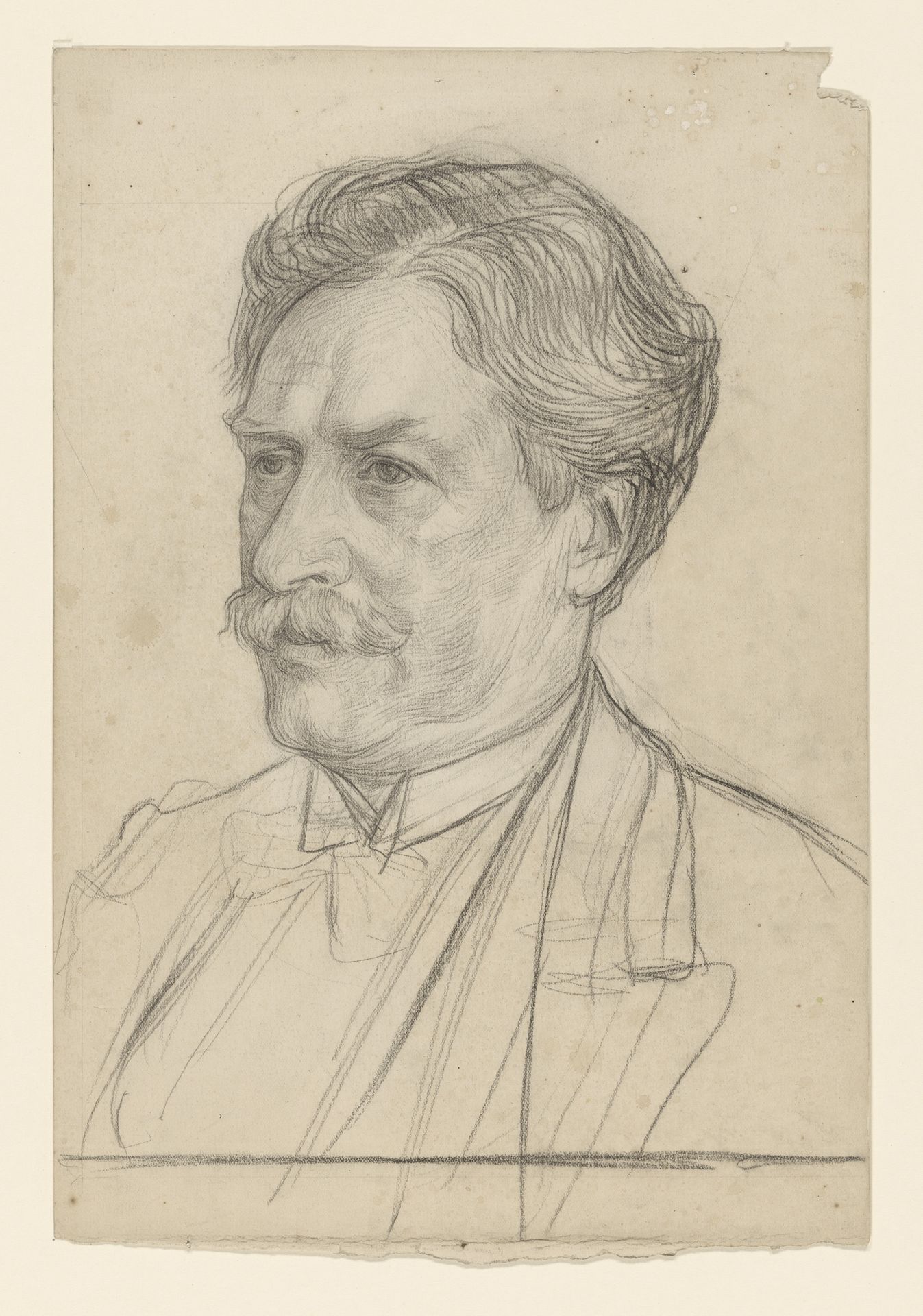Portret van dr. H. Snellen by Jan Veth