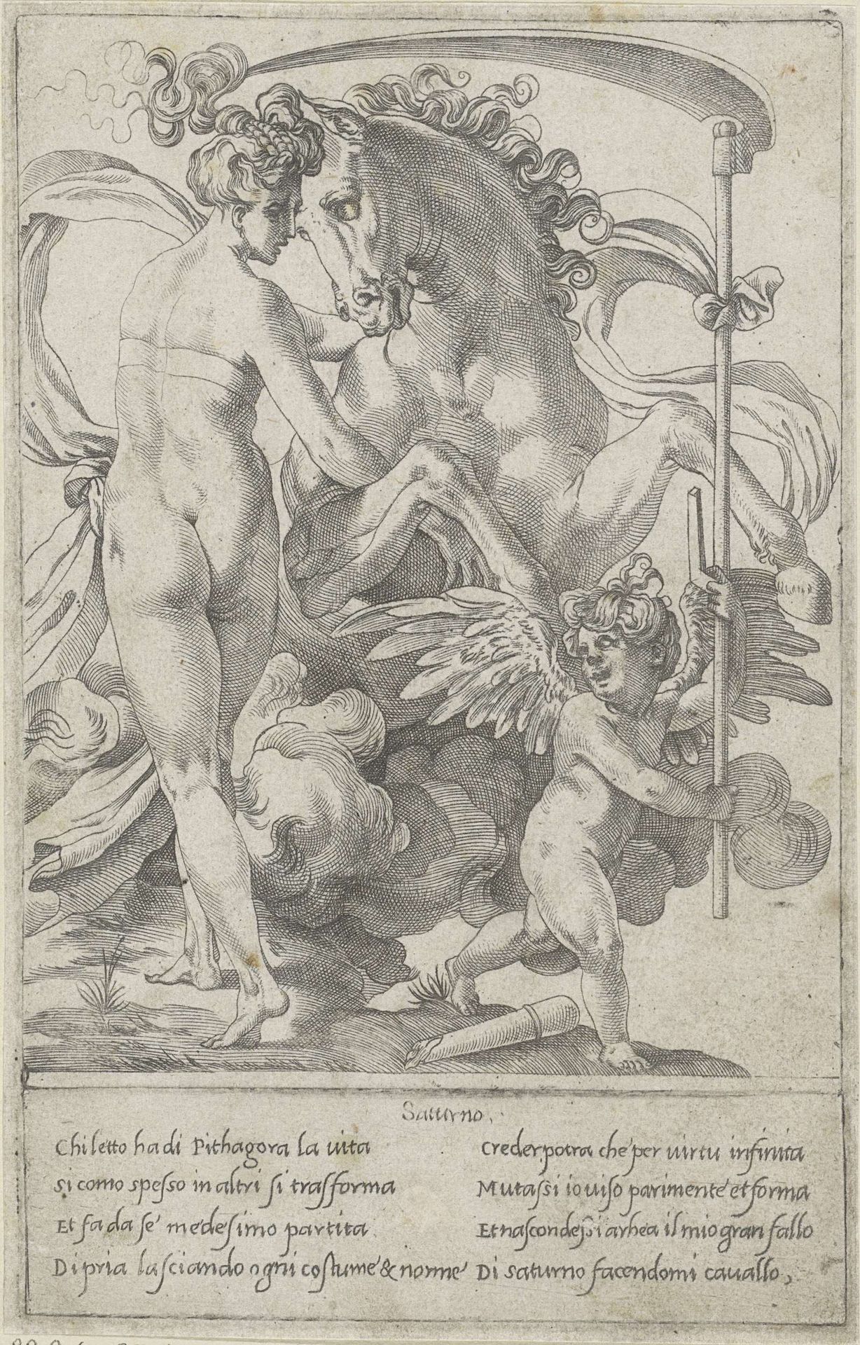 Loves of the Gods by Giovanni Jacopo Caraglio