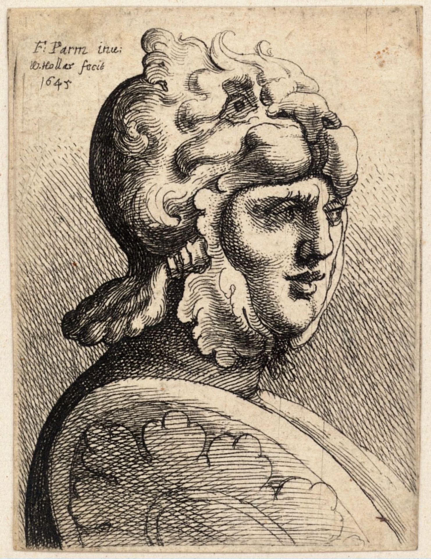 Helmet shaped like lion by Parmigianino