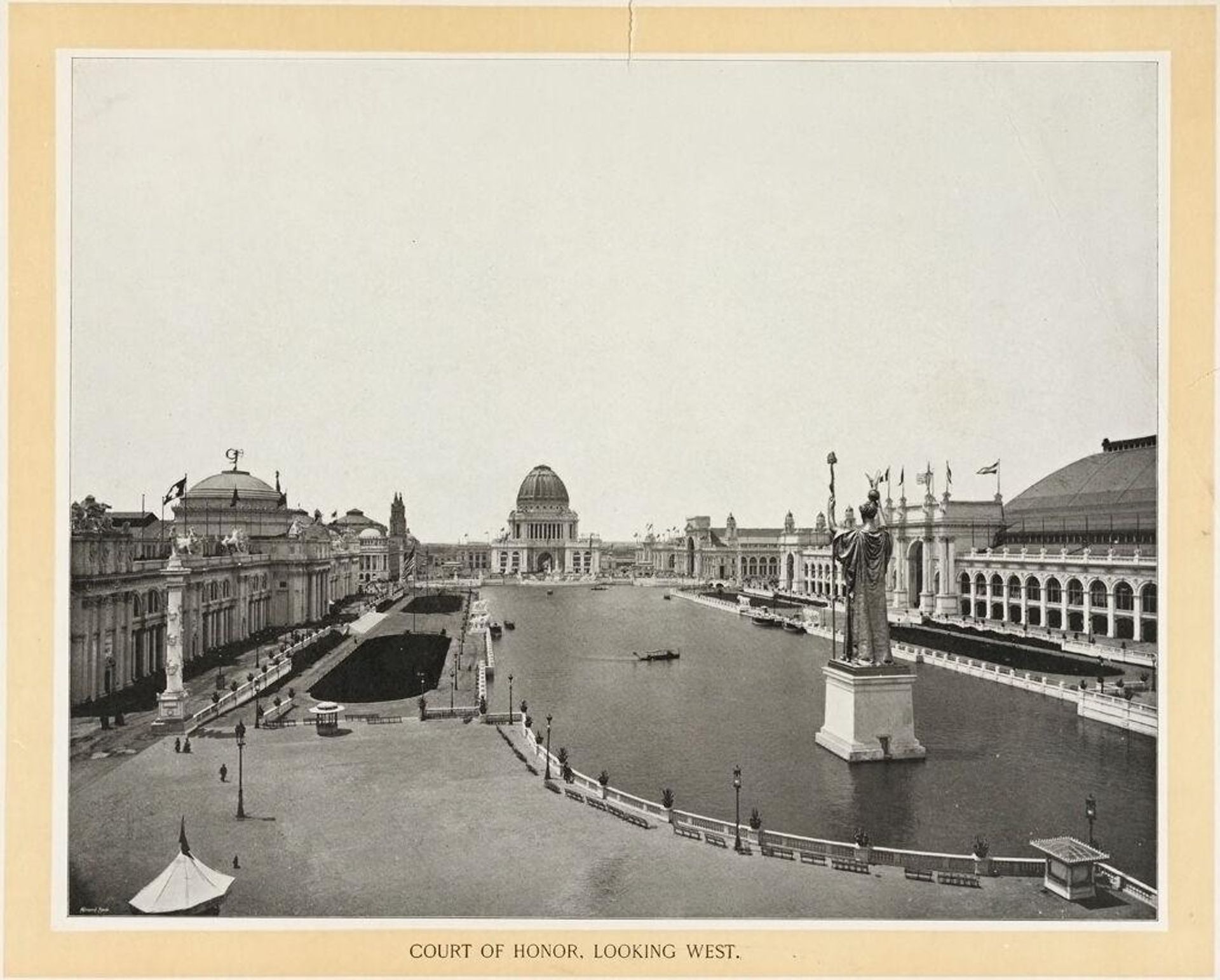 Court of Honor, Looking West, World's Columbian Exposition by William Henry Jackson