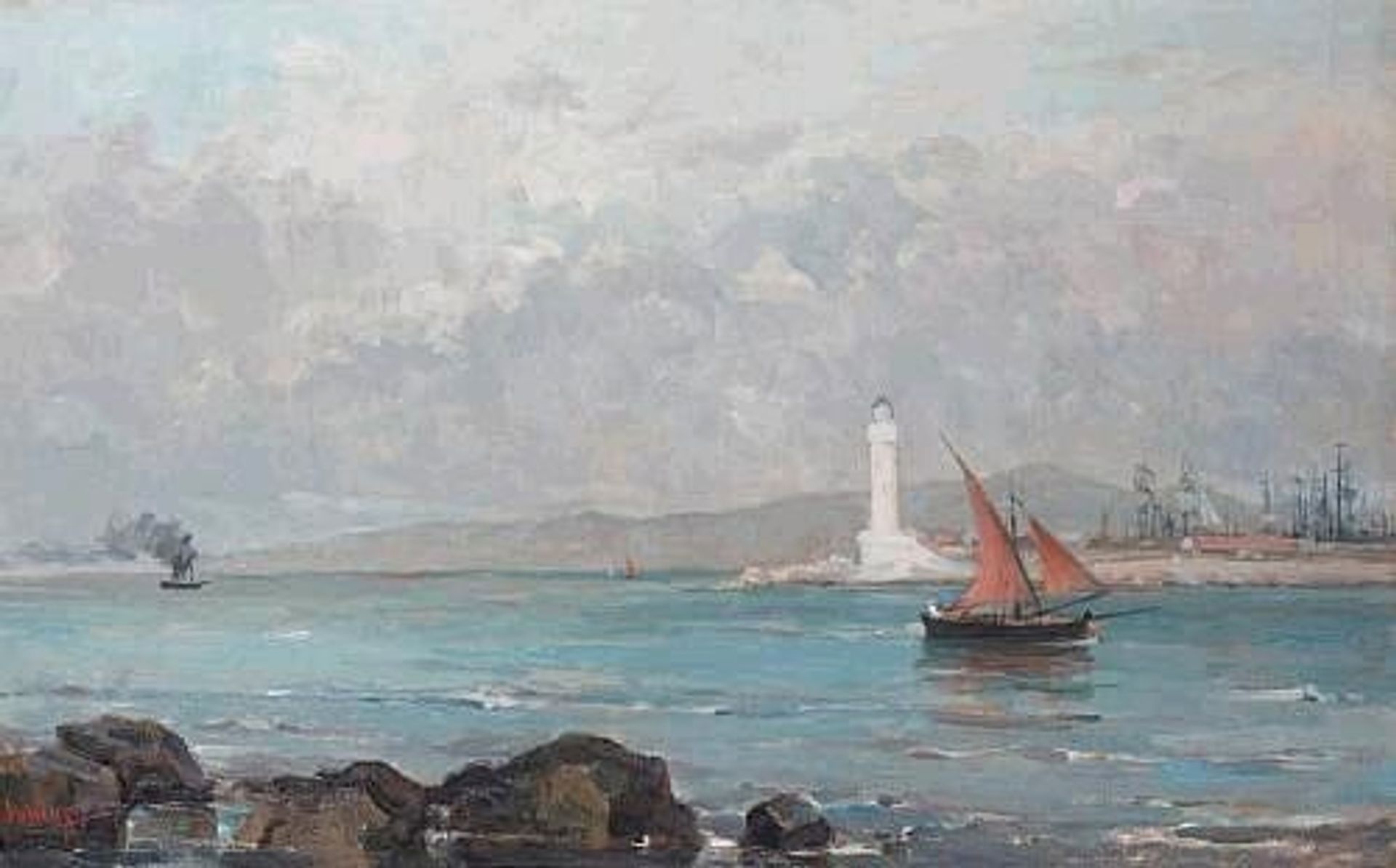 Lighthouse of Marseille by Pericles Pantazis
