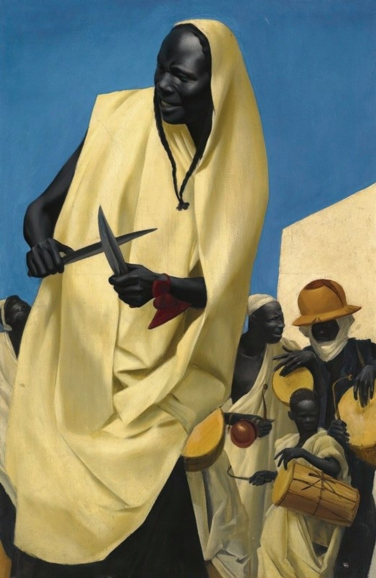 The Kuli-Kuta Dance, Niamey by Alexandre Jacovleff