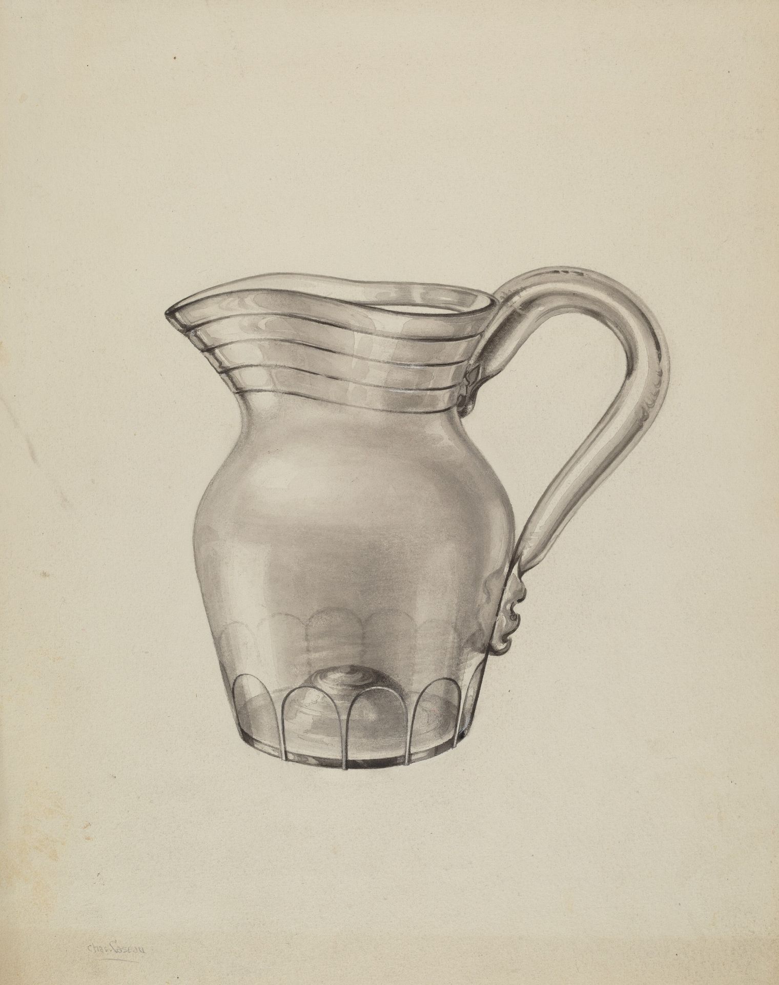 Pitcher by Charles Caseau