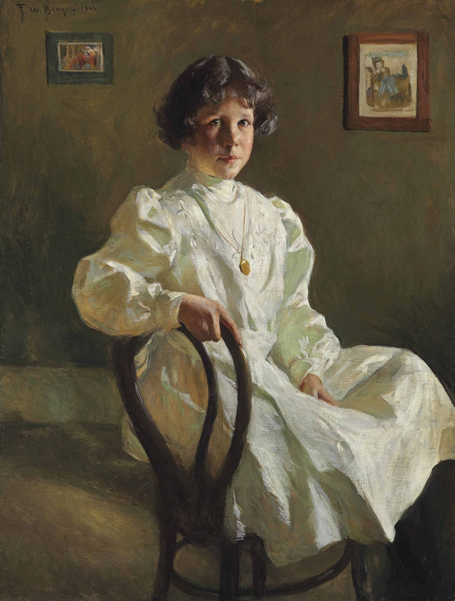 Portrait of Sue by Frank W. Benson