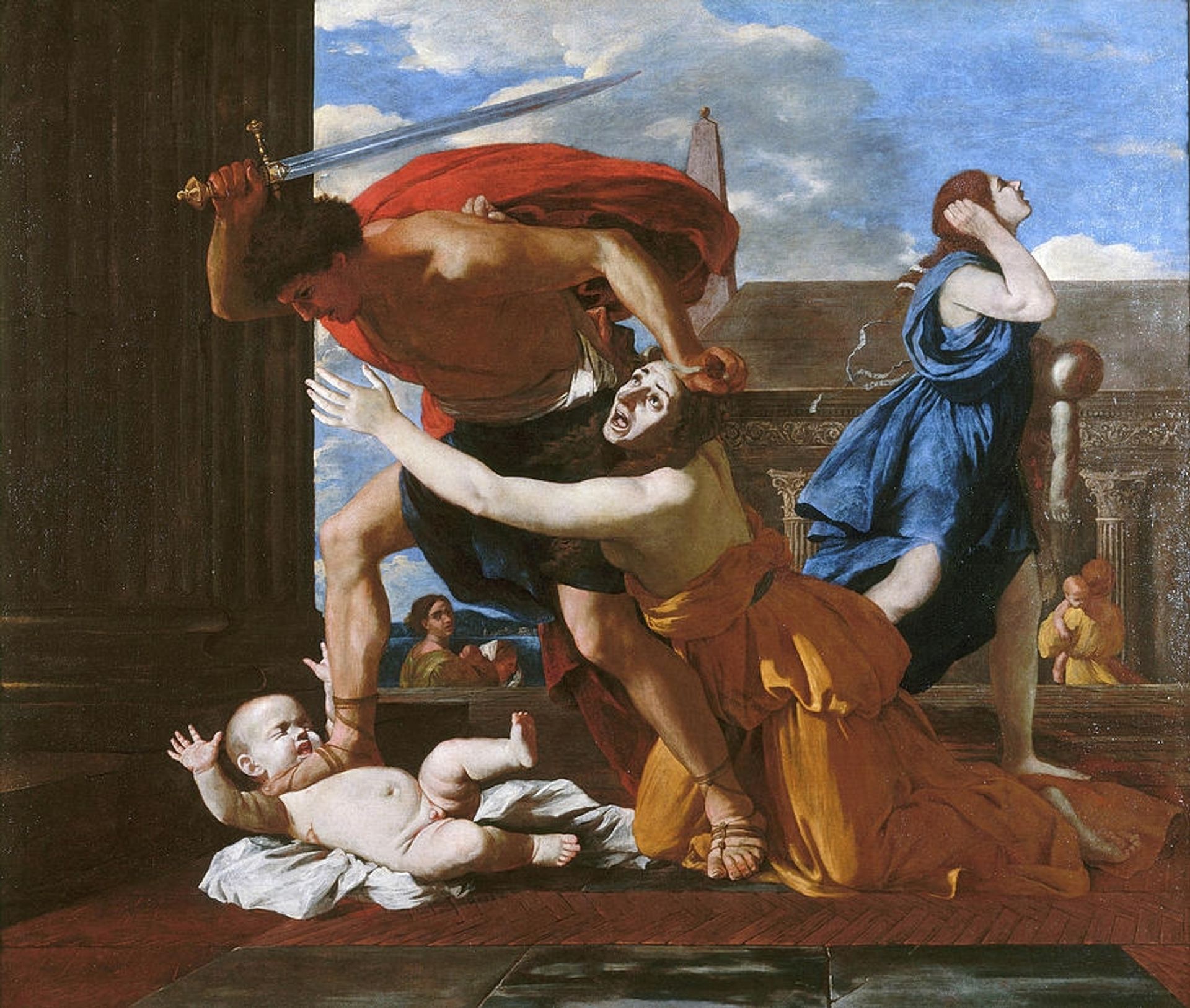 The Massacre of the Innocents by Nicolas Poussin