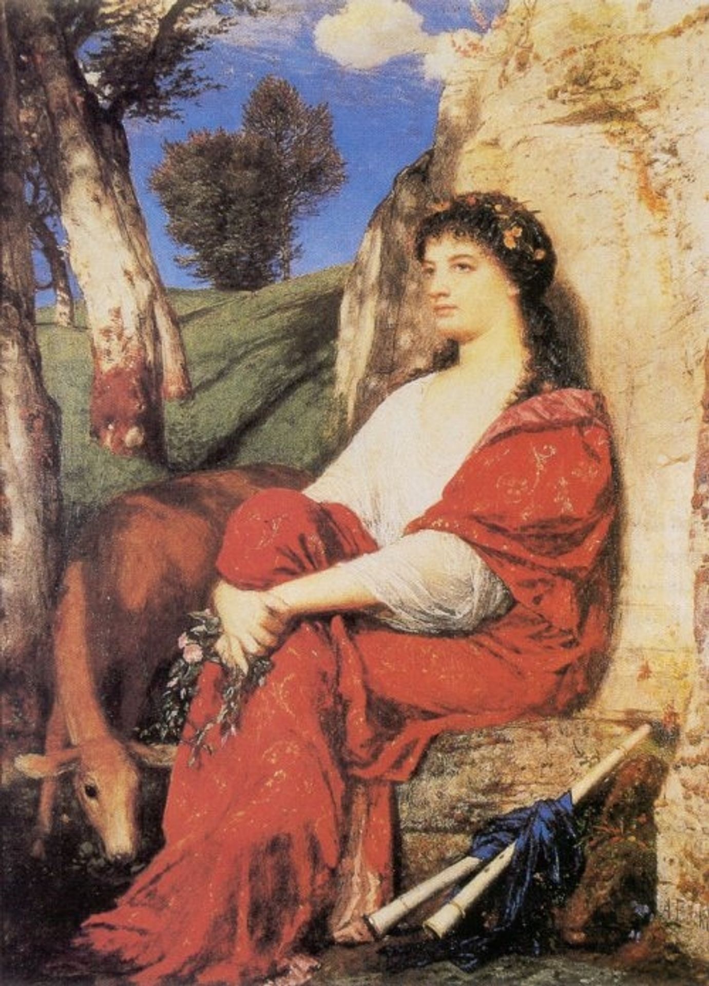 Euterpe by Arnold Böcklin