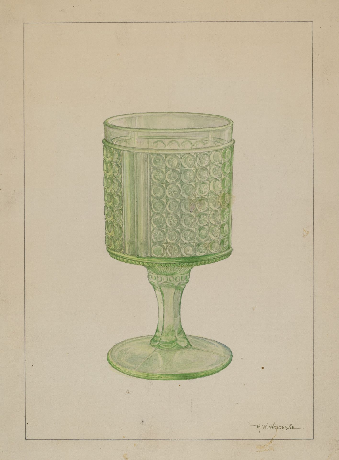 Goblet by Ronau William Woiceske