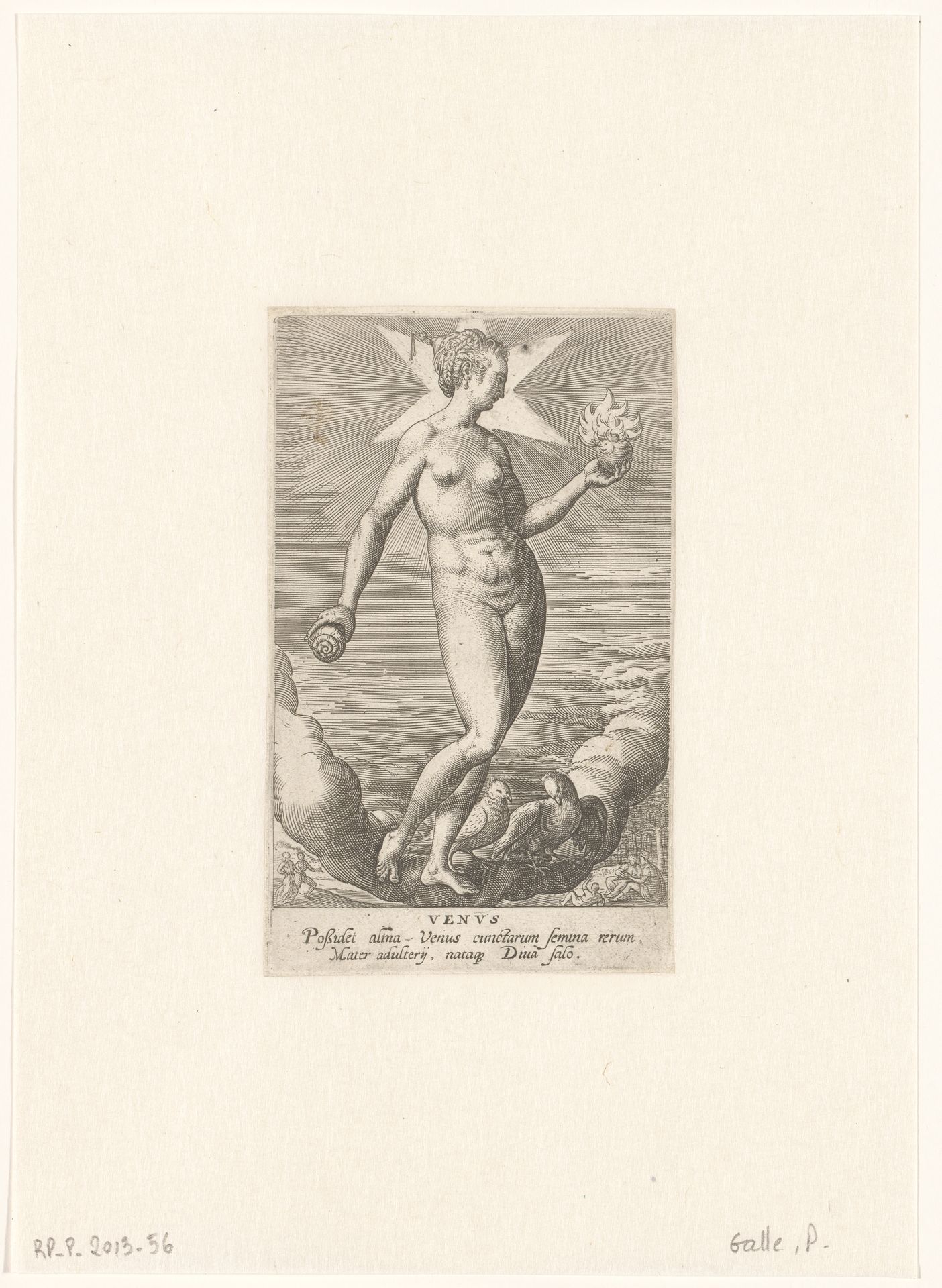 Venus by Philips Galle