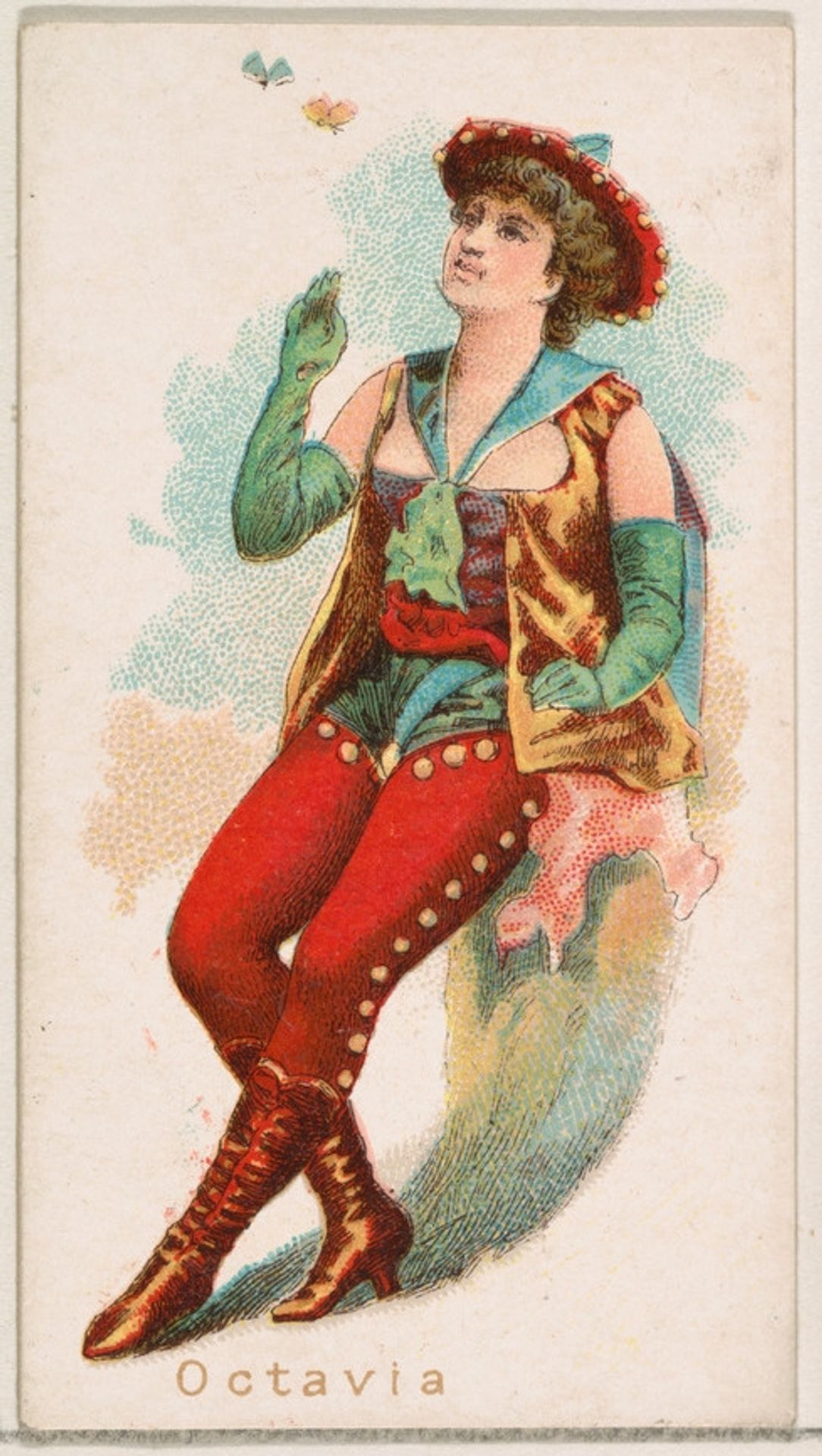 Octavia, from the Ballet Queens series (N182) issued by Wm. S. Kimball & Co. by William S. Kimball & Company