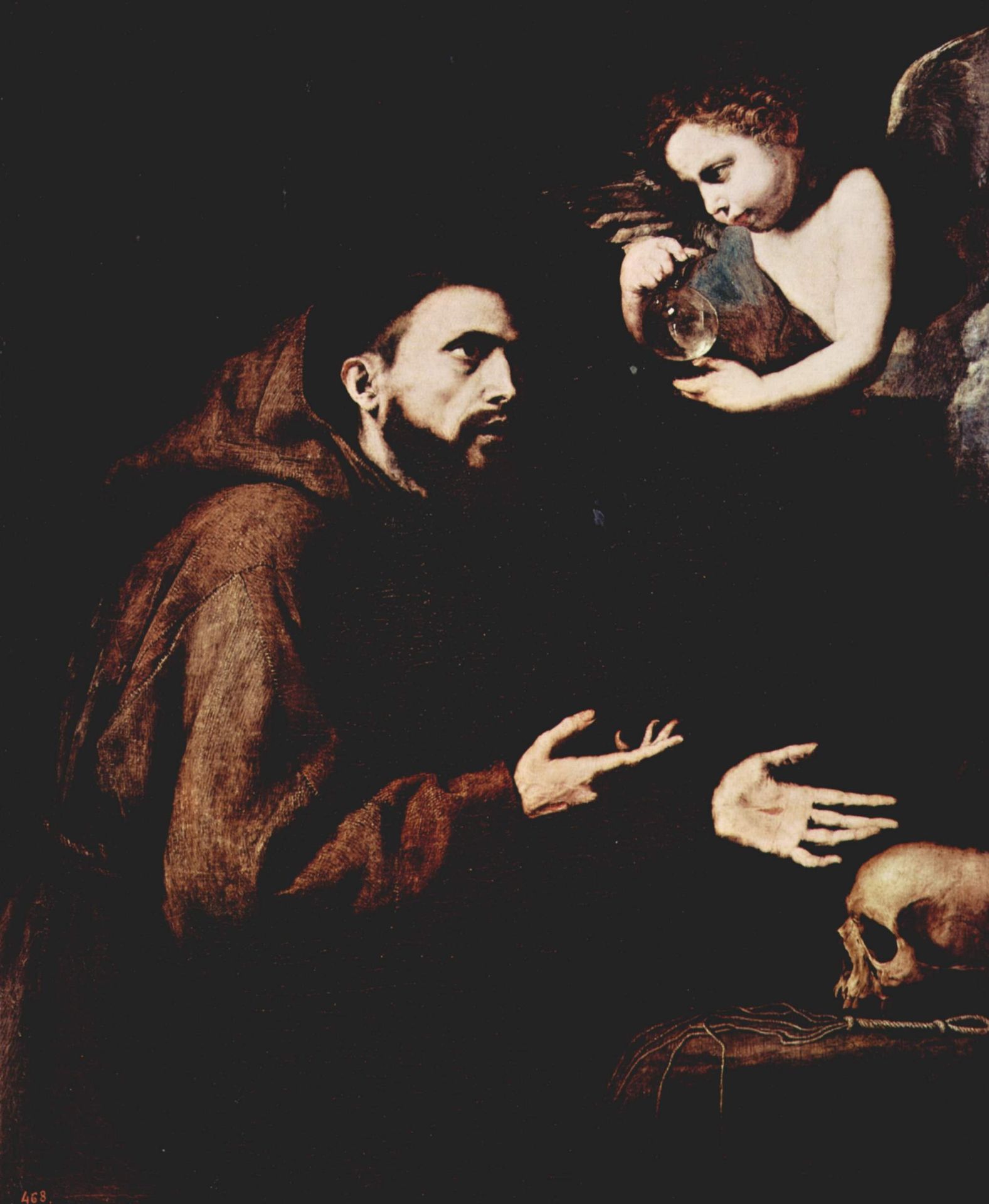 Vision of St. Francis of Assisi by Jusepe de Ribera