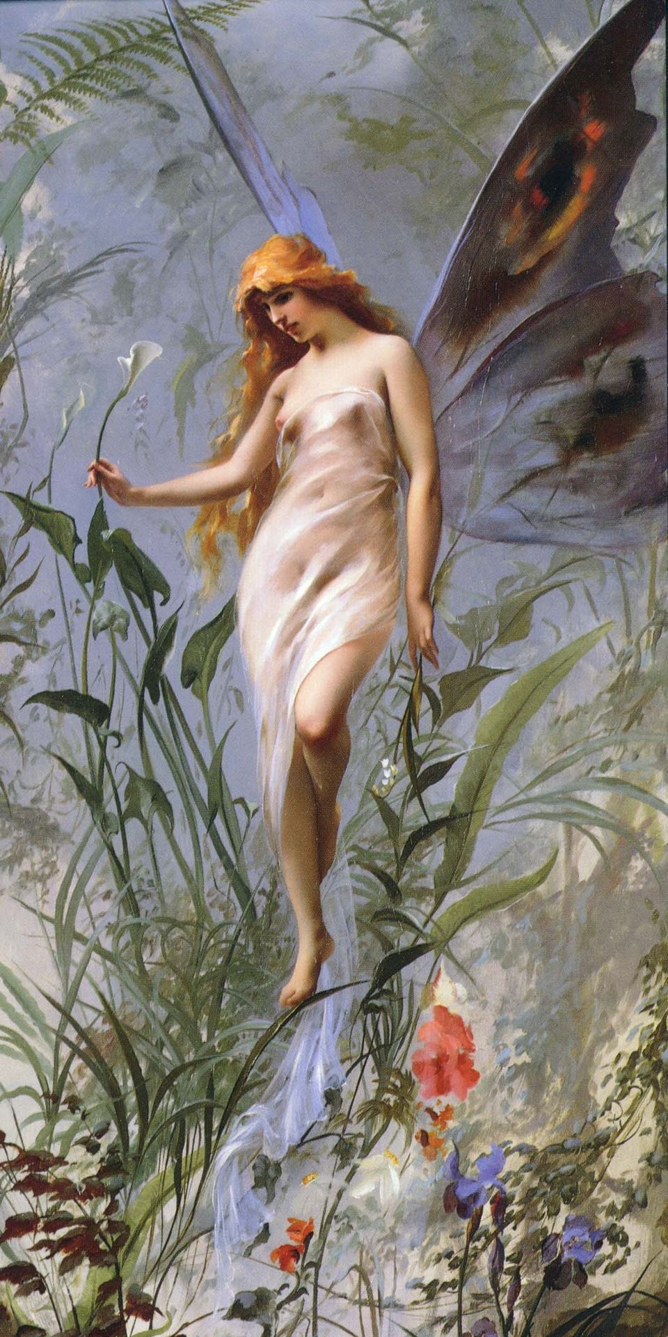 Lily Fairy by Luis Ricardo Falero