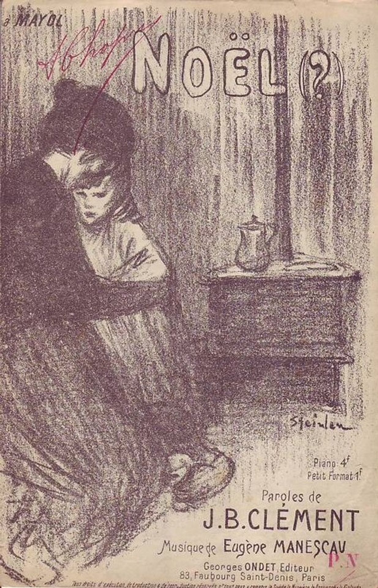 Noel by Théophile Alexandre Steinlen