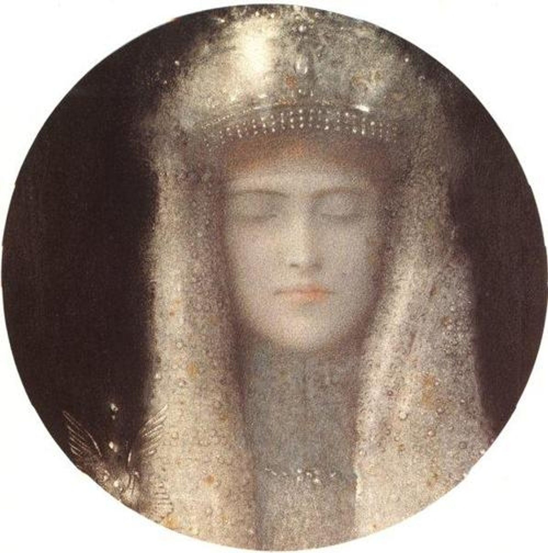The Silver Tiara by Fernand Khnopff