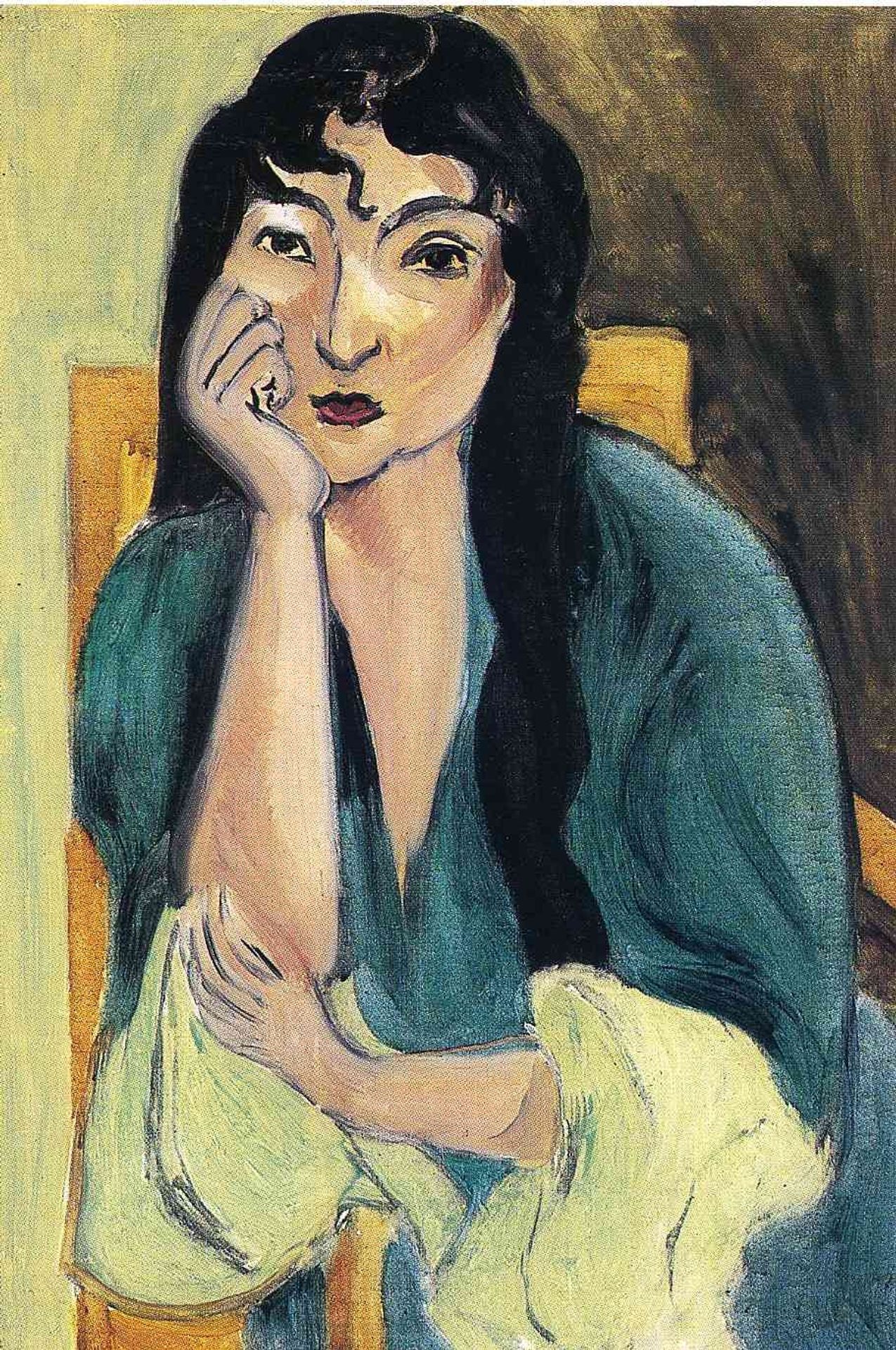 Laurette in Green by Henri Matisse