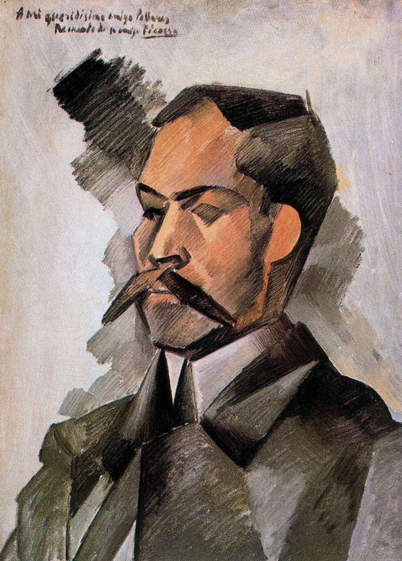 Portrait of Manuel Pallares by Pablo Picasso