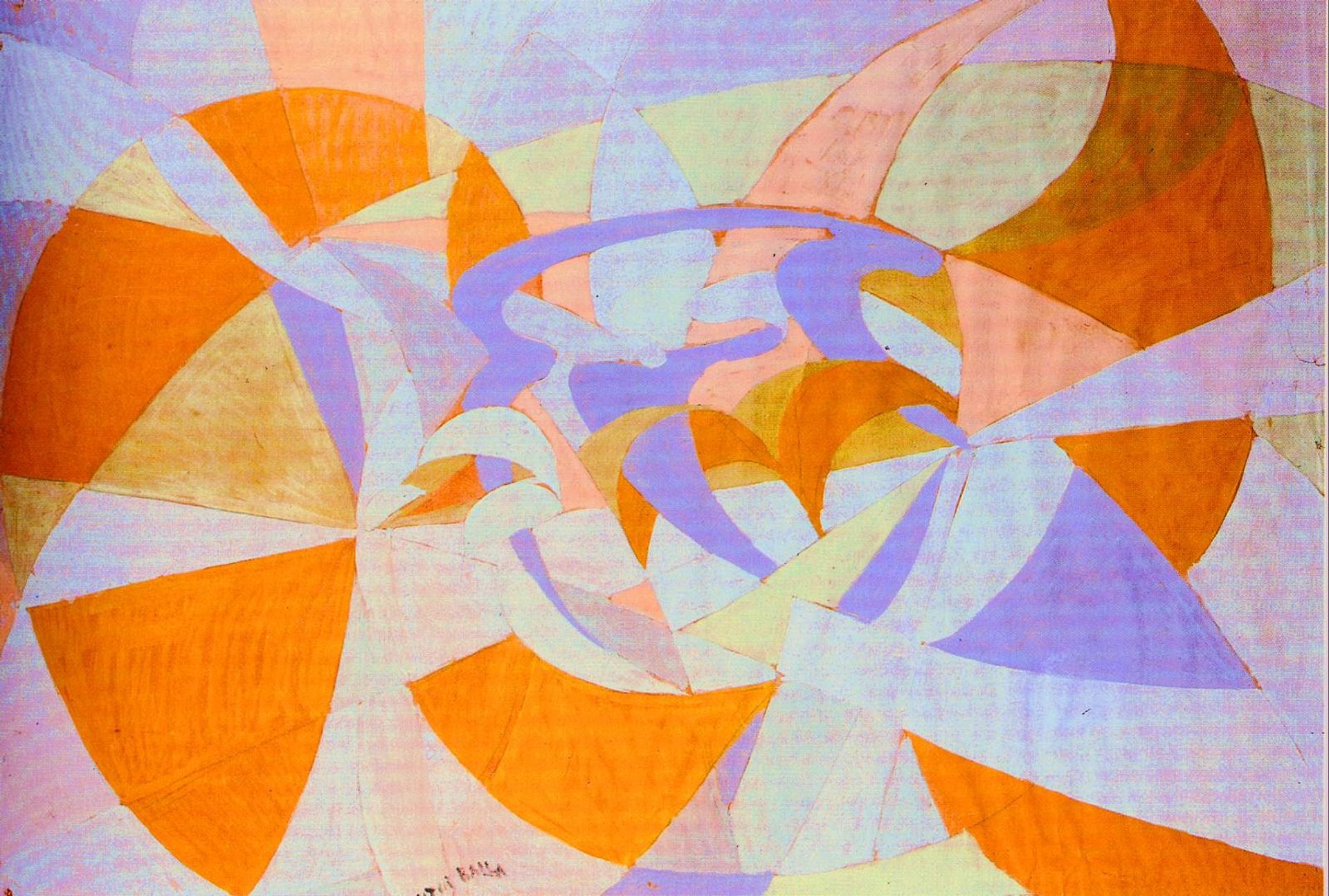 Landscape by Giacomo Balla