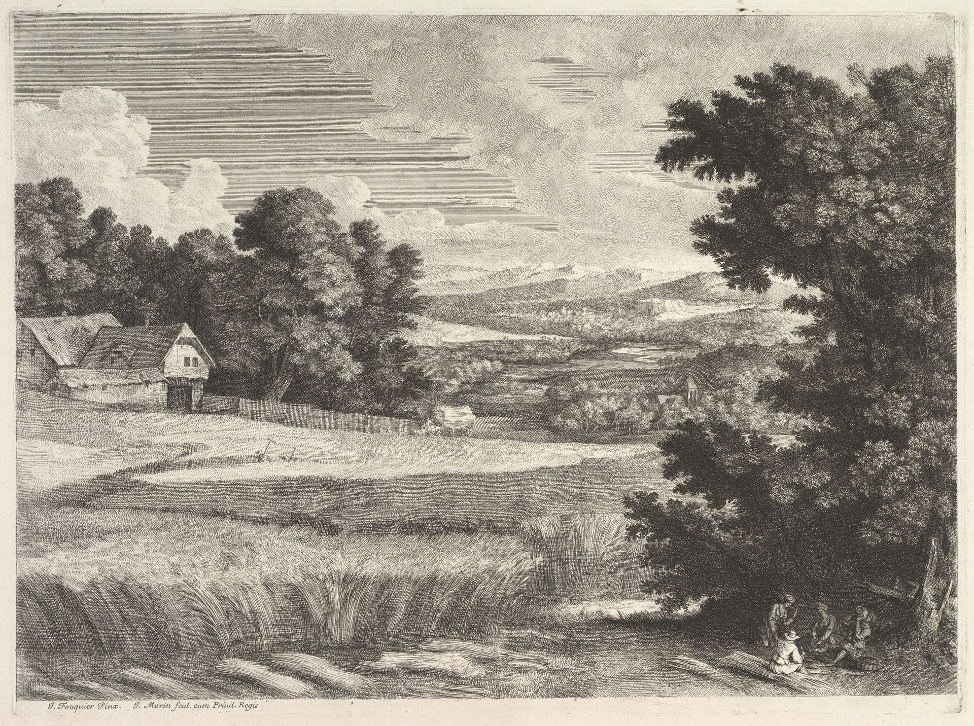 Les Moissonneurs by Jean Morin