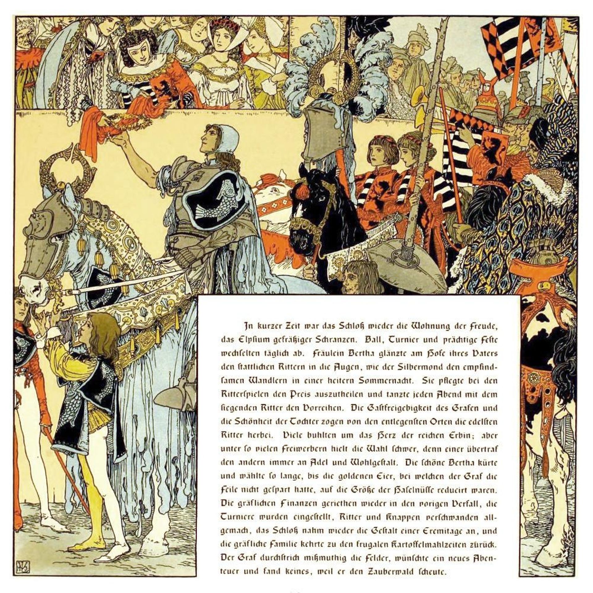 Die Bucher Der Chronika Der Drei Schwestern 4 by Heinrich Lefler