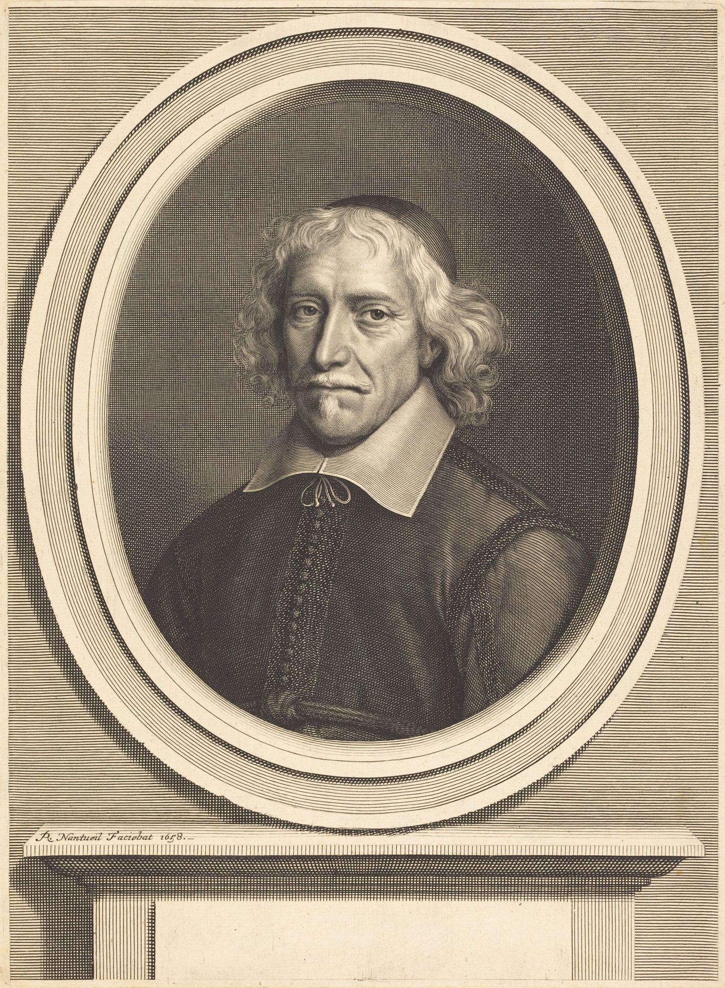 Gilles Boileau by Robert Nanteuil