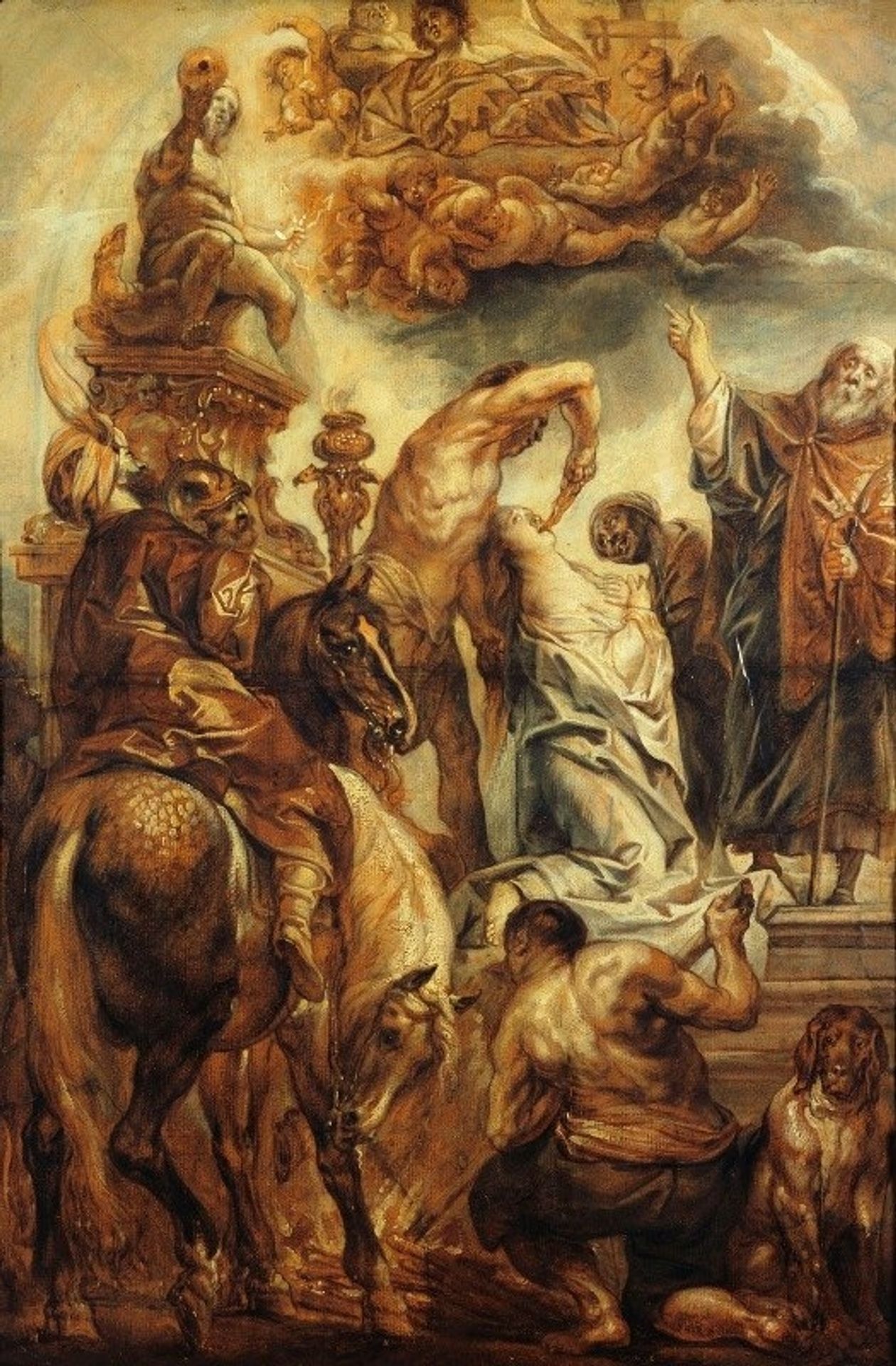 Le Martyre de Sainte Apolline by Jacob Jordaens