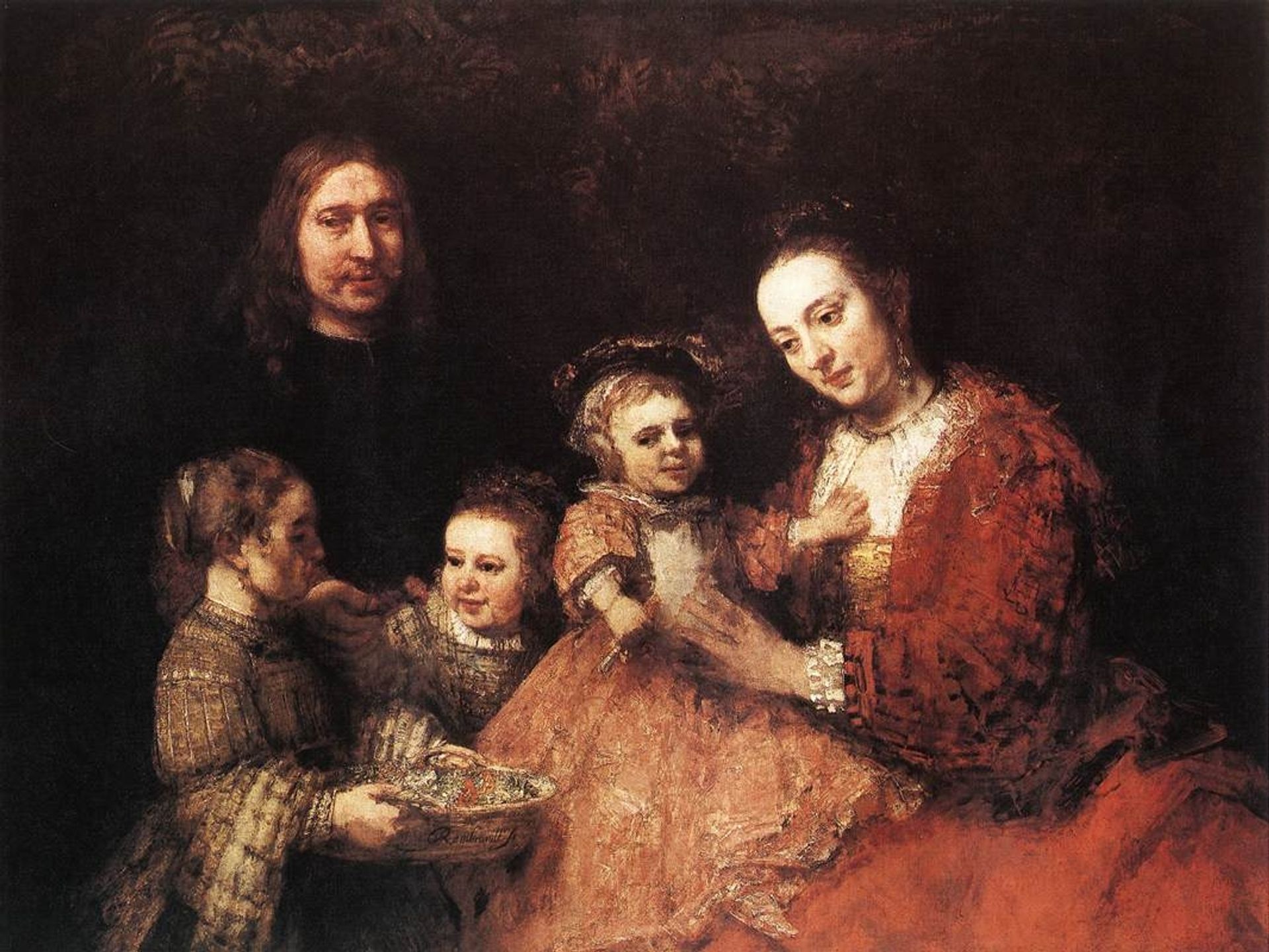 Family Group by Rembrandt van Rijn