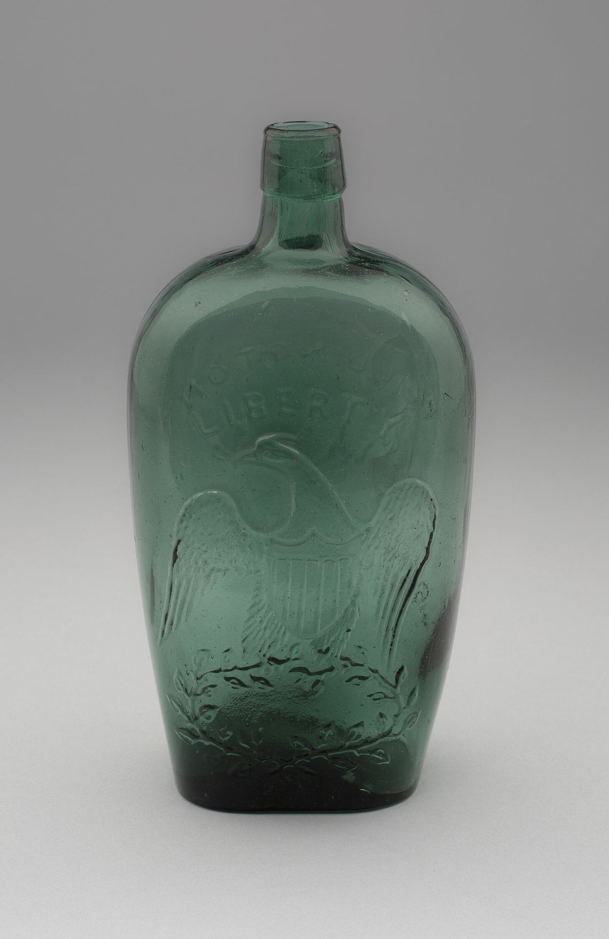 Flask by New London Glass Works