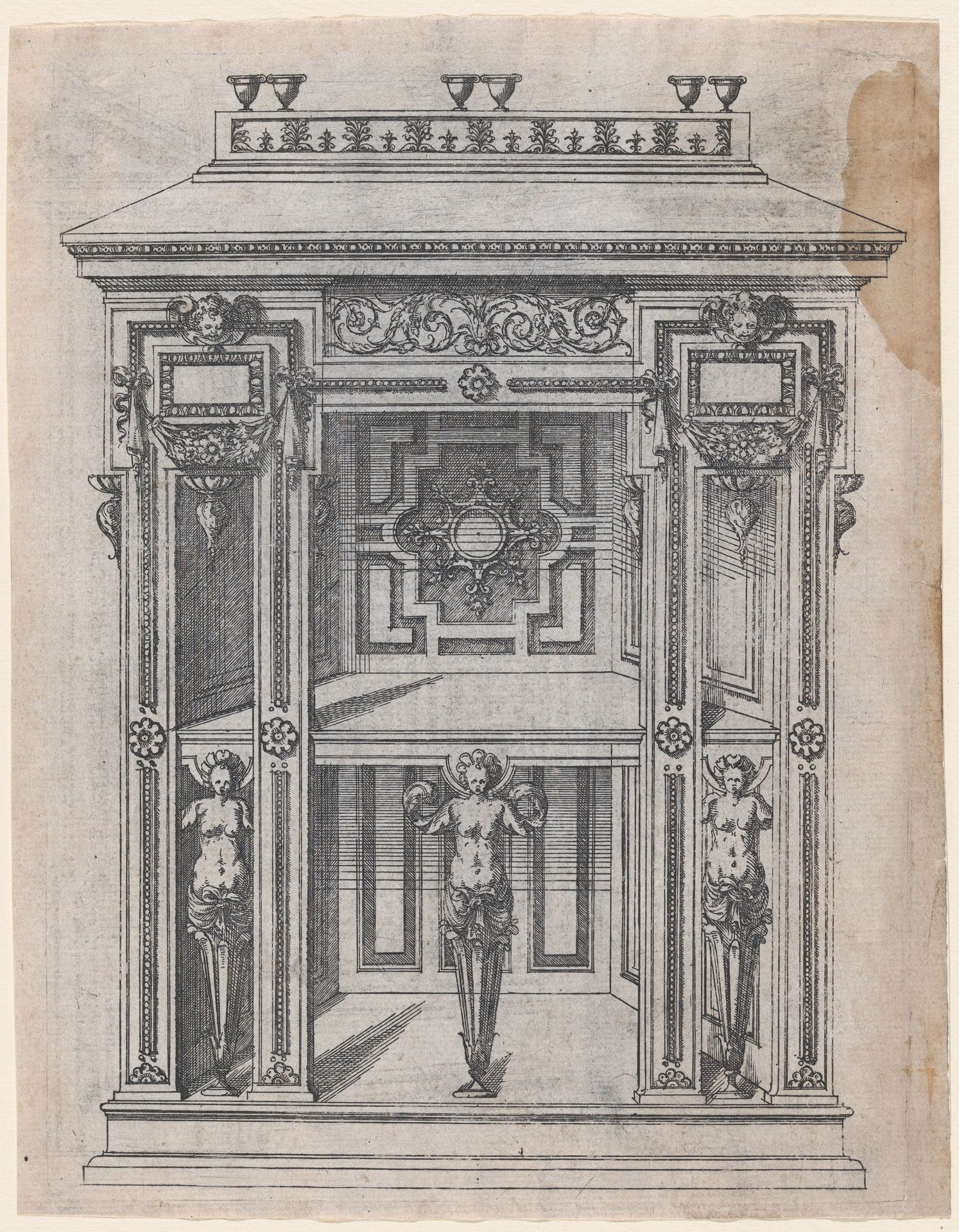 Furniture Design by Jacques Androuet Du Cerceau