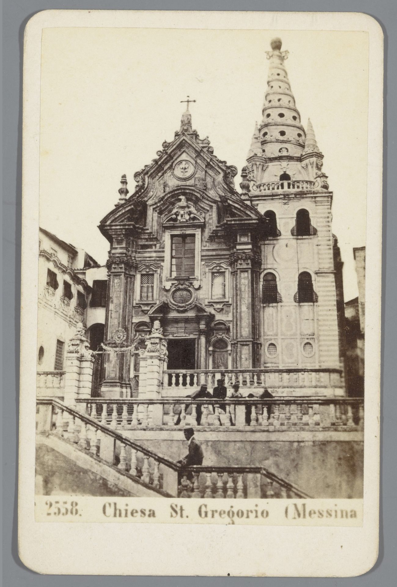 Chiesa di San Gregorio, Messina by Giorgio Sommer