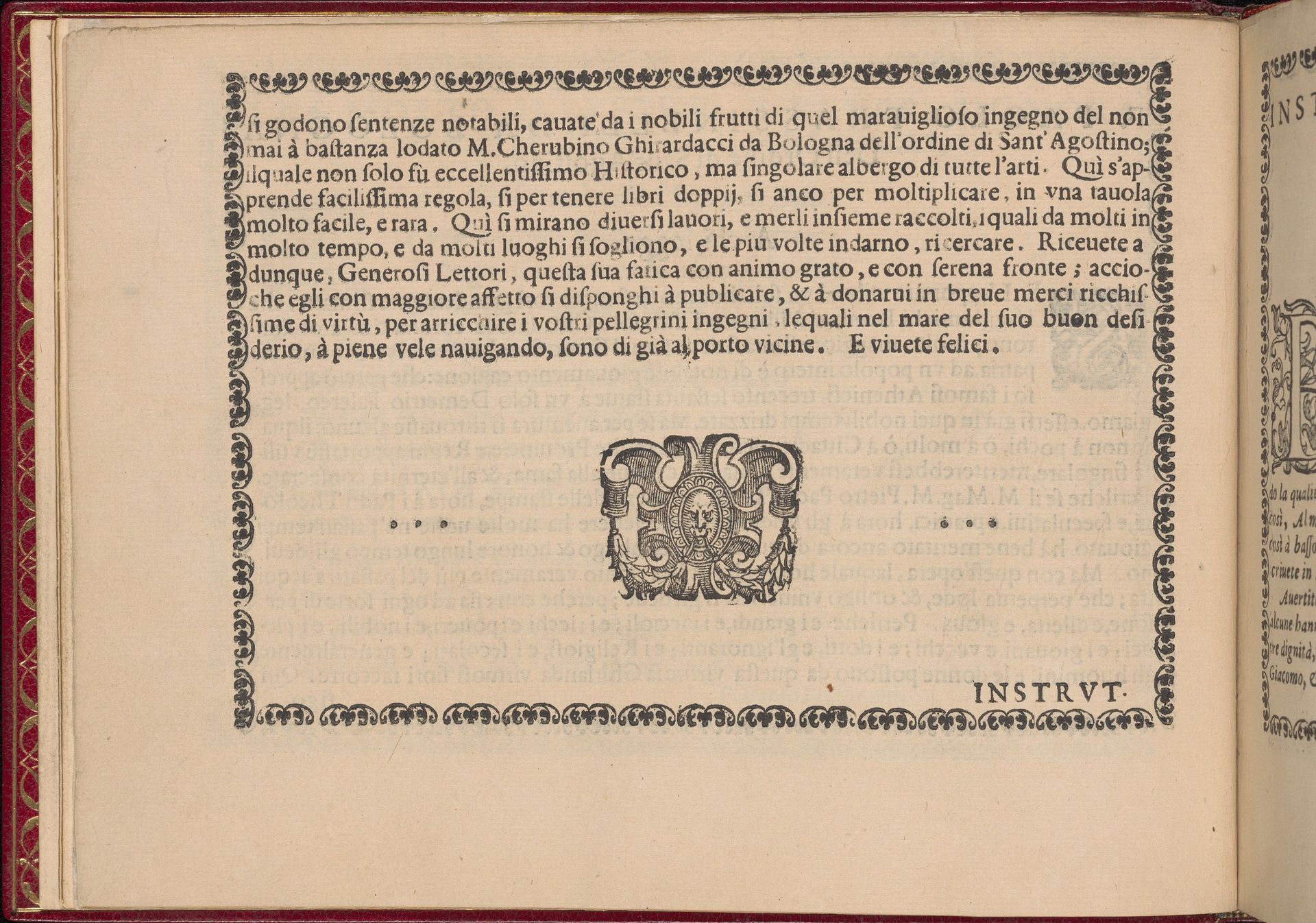 Ghirlanda: Di sei vaghi fiori scielti da piu famosi Giardini d'Italia, page 3 (verso) by Pietro Paulo Tozzi