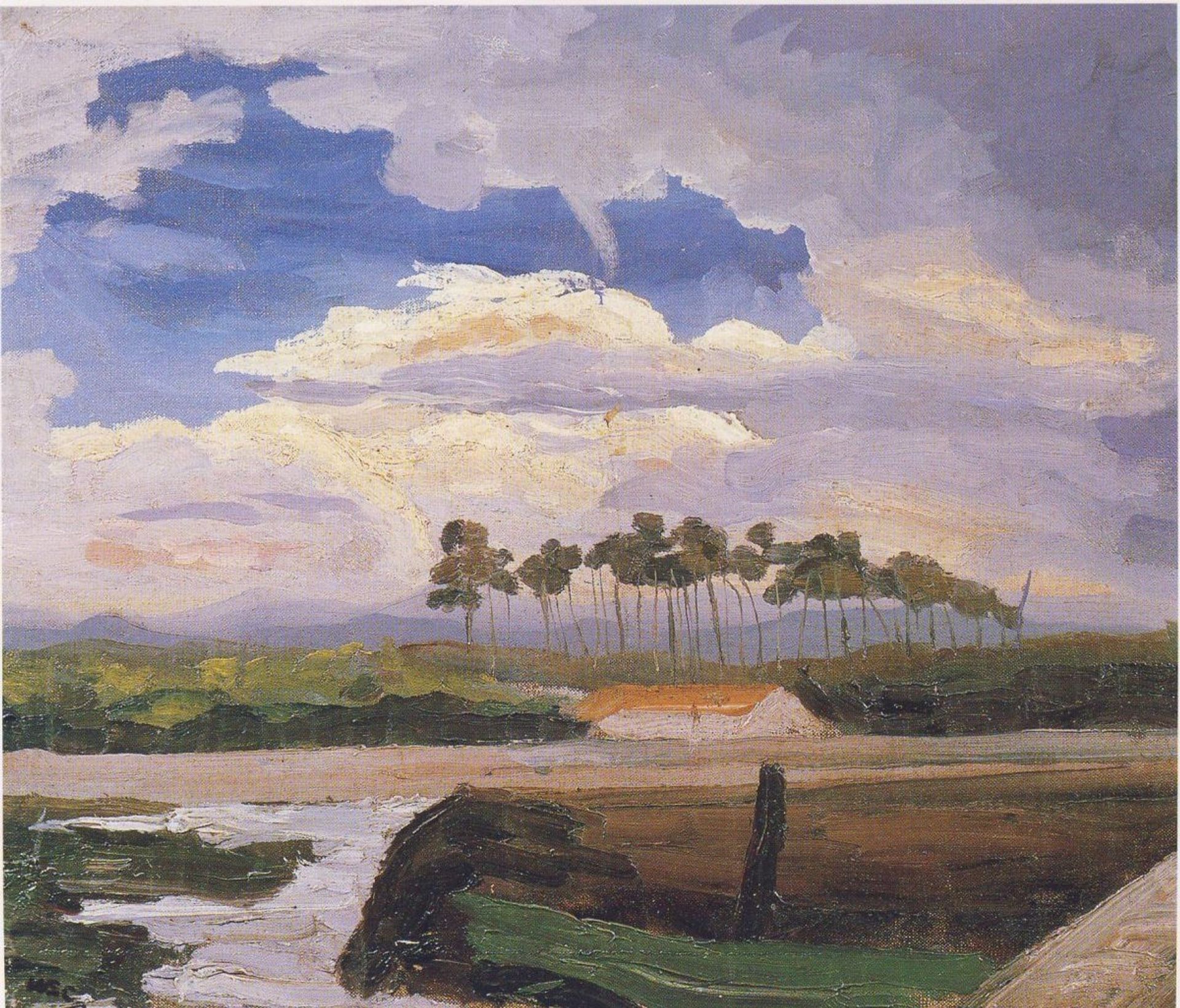 Scenery in Southern France by Winston Churchill