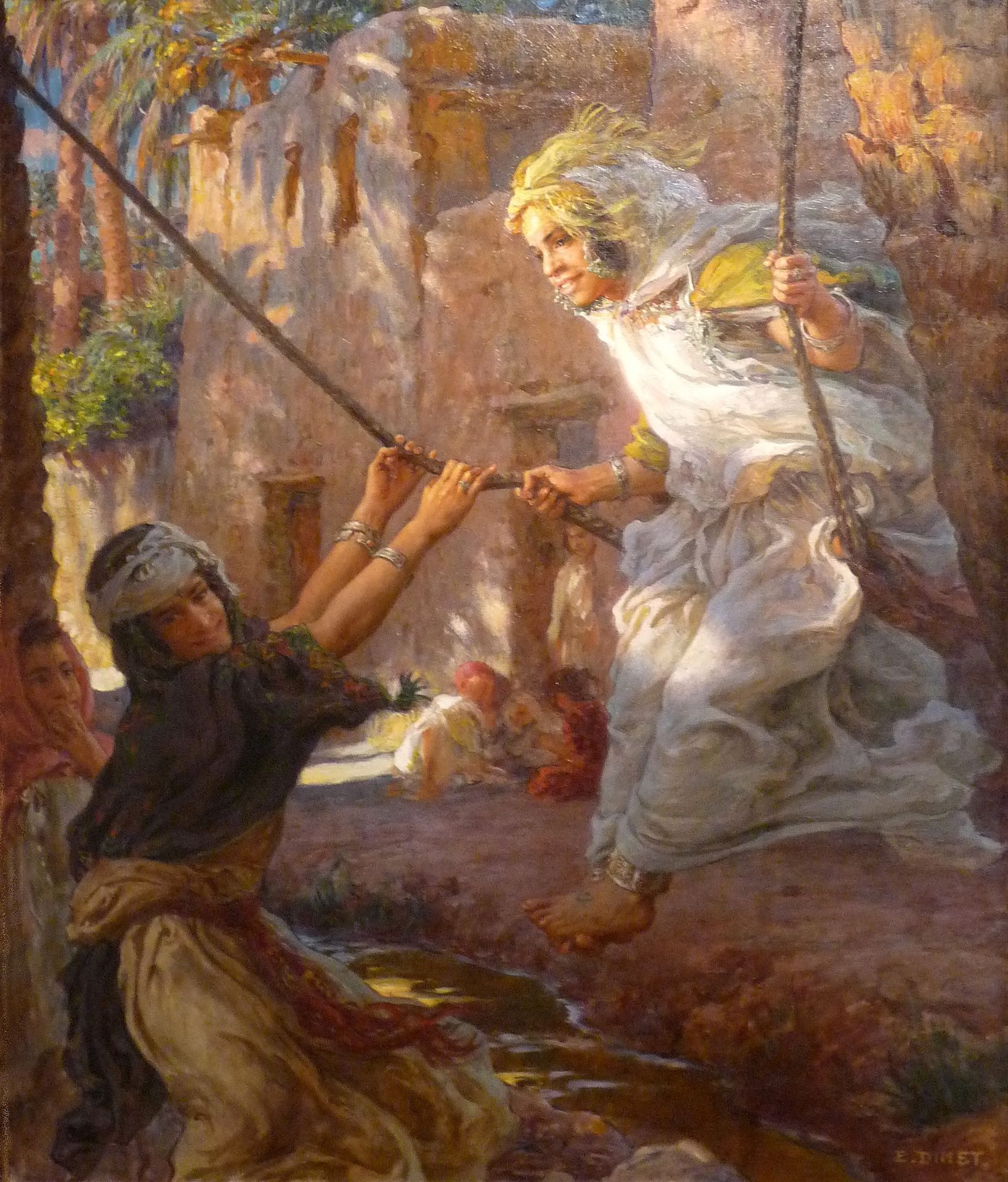 The swing by Nasreddine Dinet