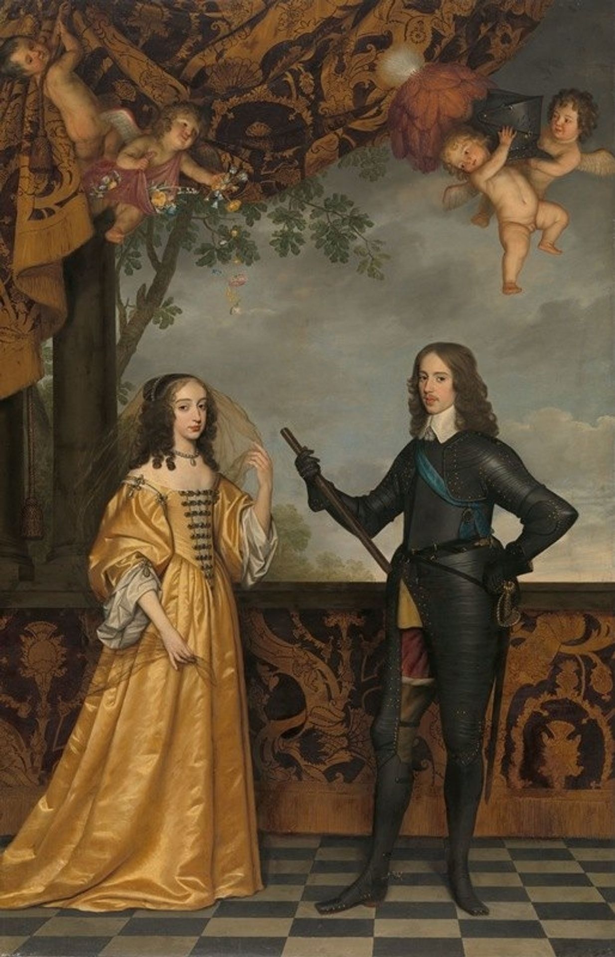 Portrait of Willem II by Gerard van Honthorst