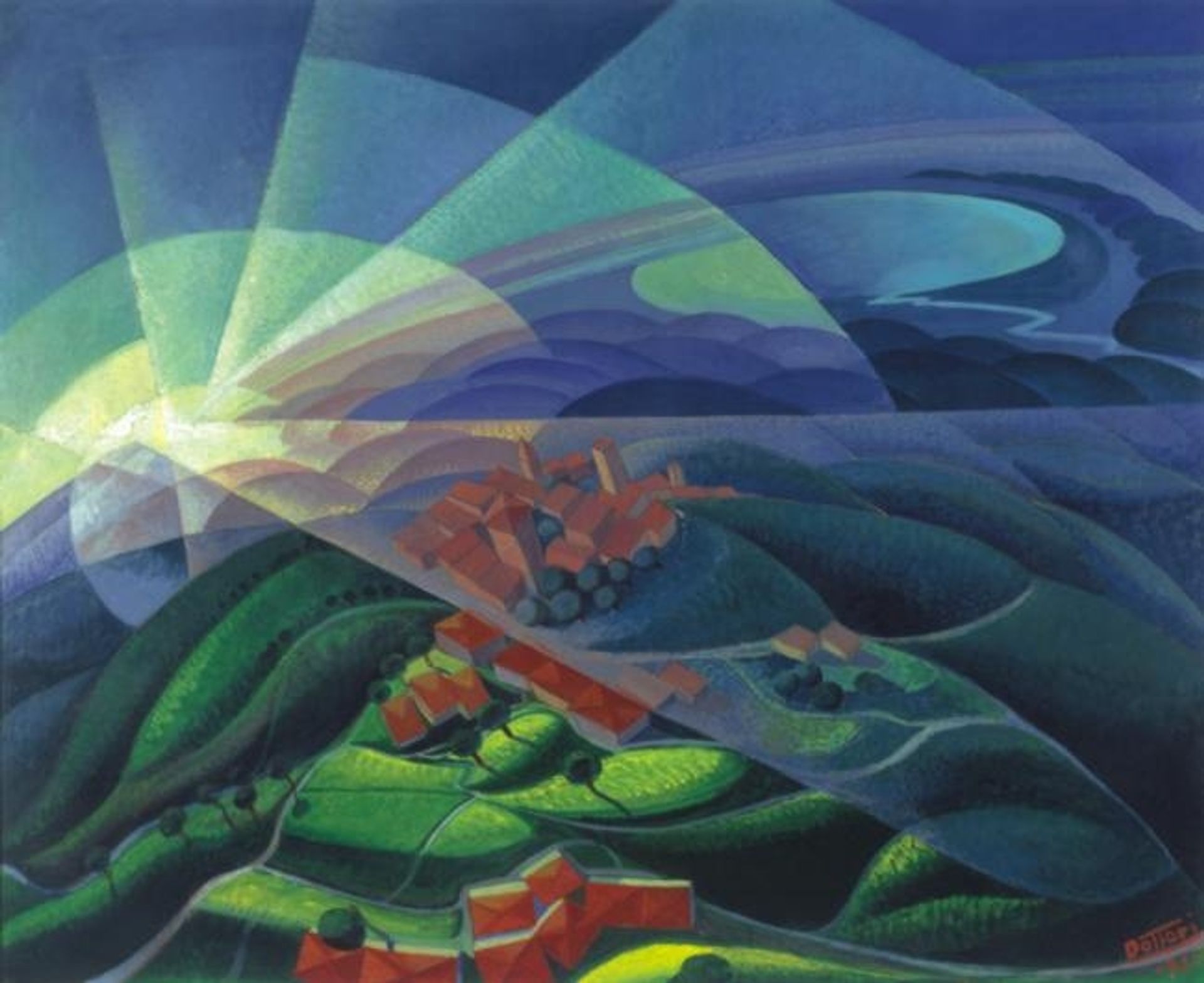 Aurora Volando by Gerardo Dottori